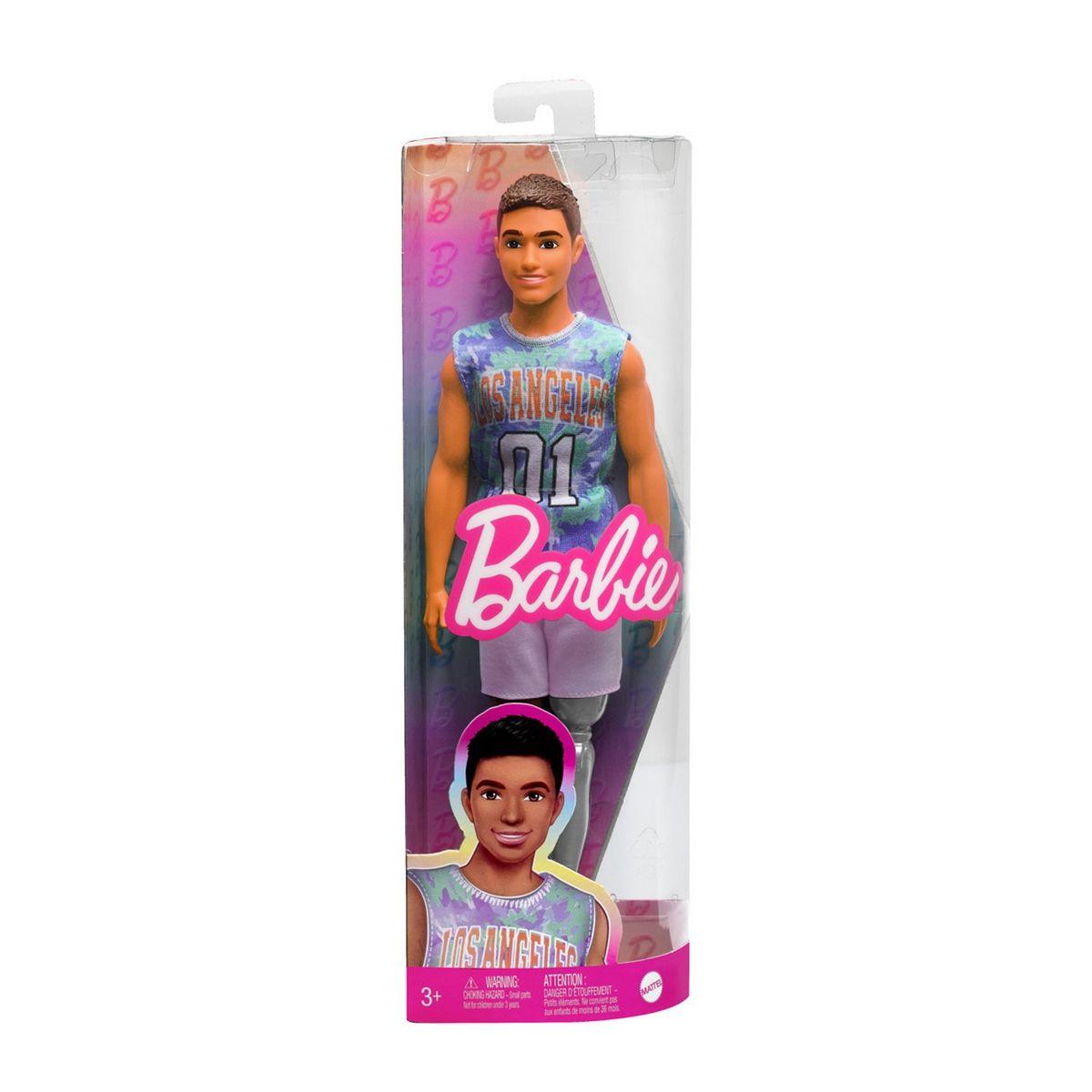 BARBIE FASHIONISTA KEN - KEN PIERNA ORTOPEDICA-2