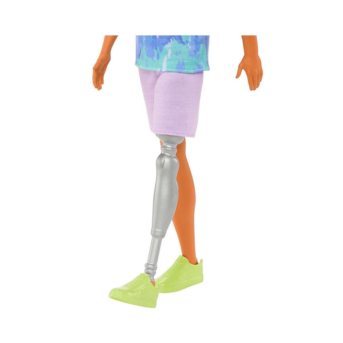 BARBIE FASHIONISTA KEN - KEN PIERNA ORTOPEDICA-4