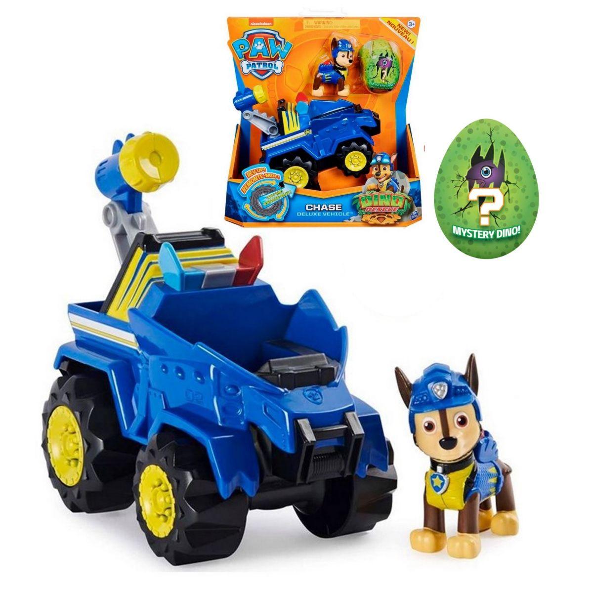 Paw Patrol Vehicilos Dino Delux - Chase-0
