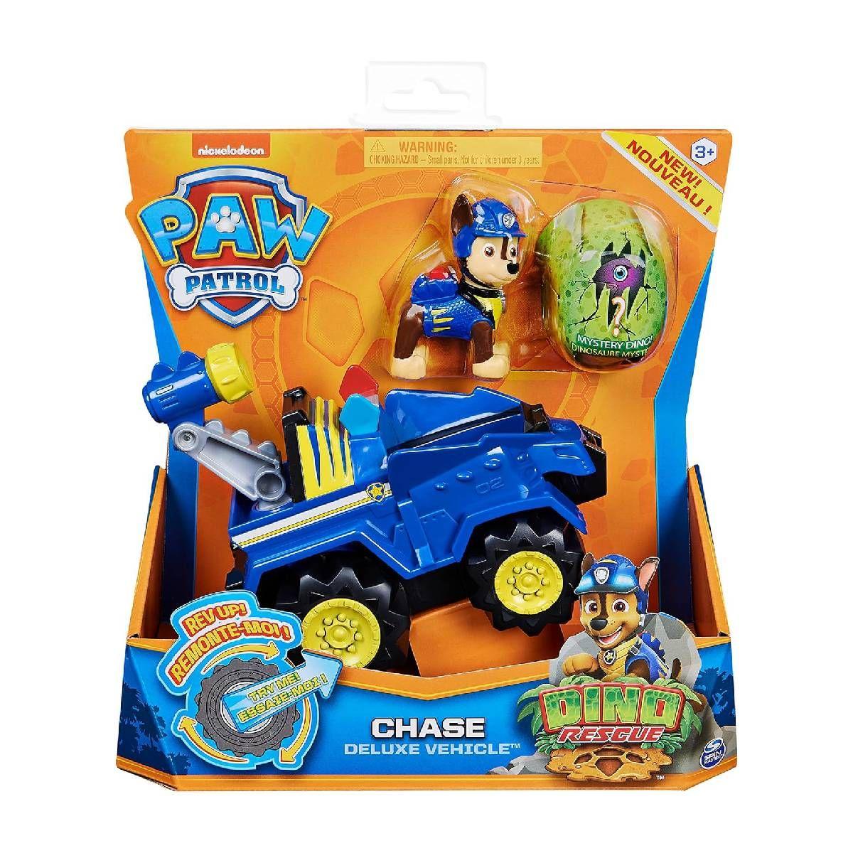 Paw Patrol Vehicilos Dino Delux - Chase-5