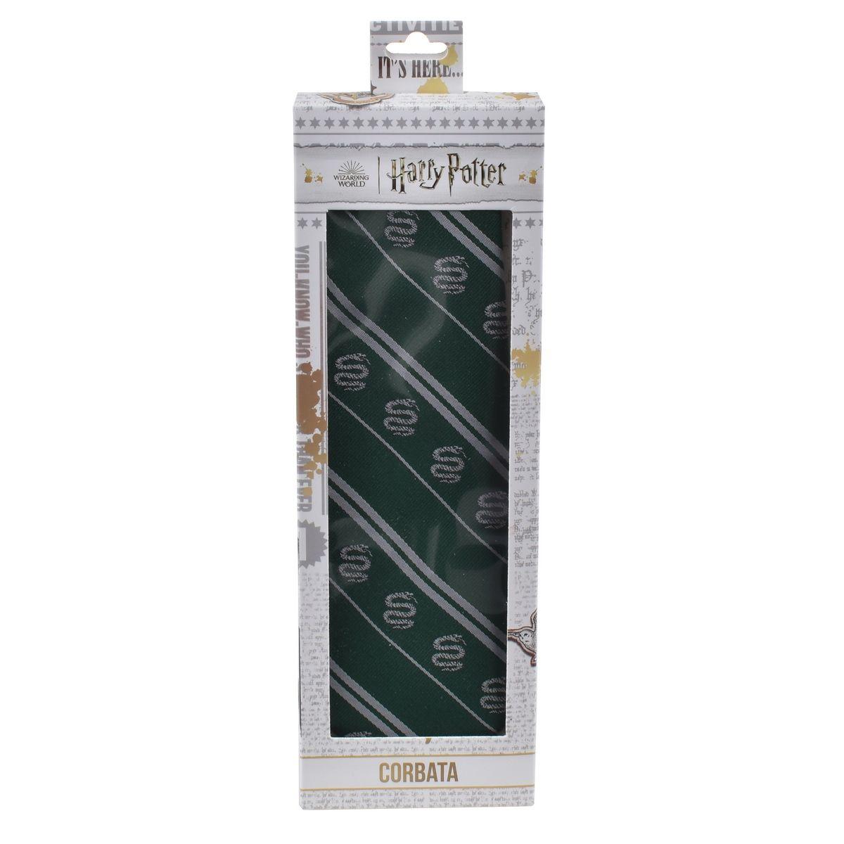 Corbata Harry Potter Slytherin accesorios de rol-2