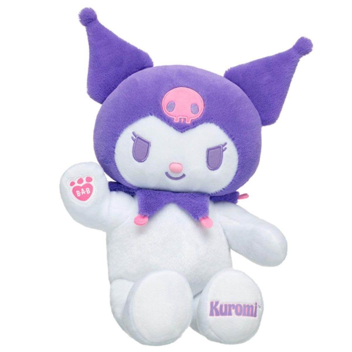 PELUCHE KUROMI MORADO SANRIO BUILD-A-BEAR-0