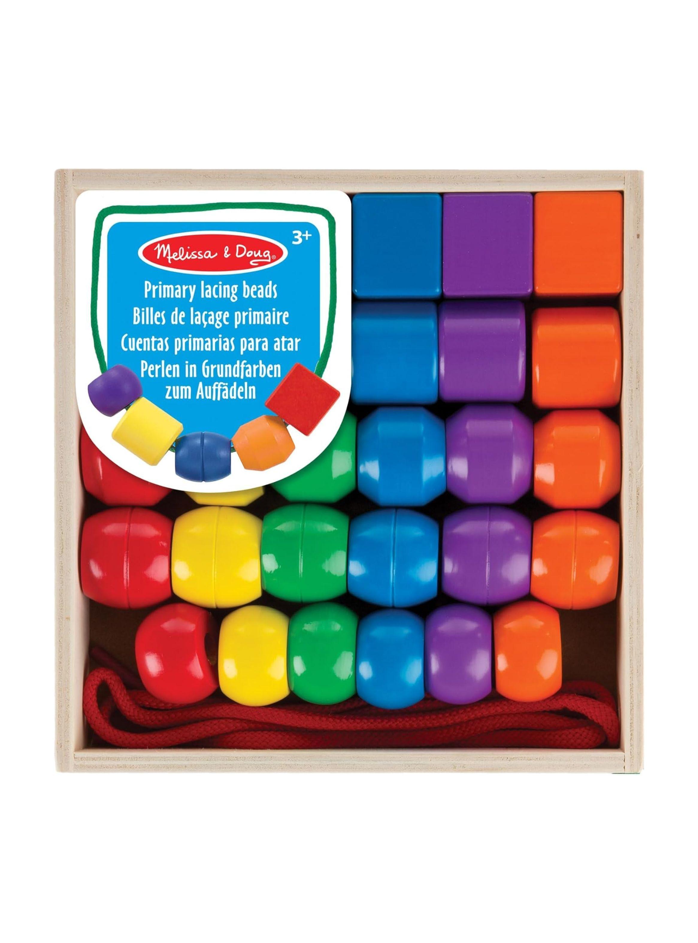 Juego didáctico Melissa and Doug cuencas de madera y-2