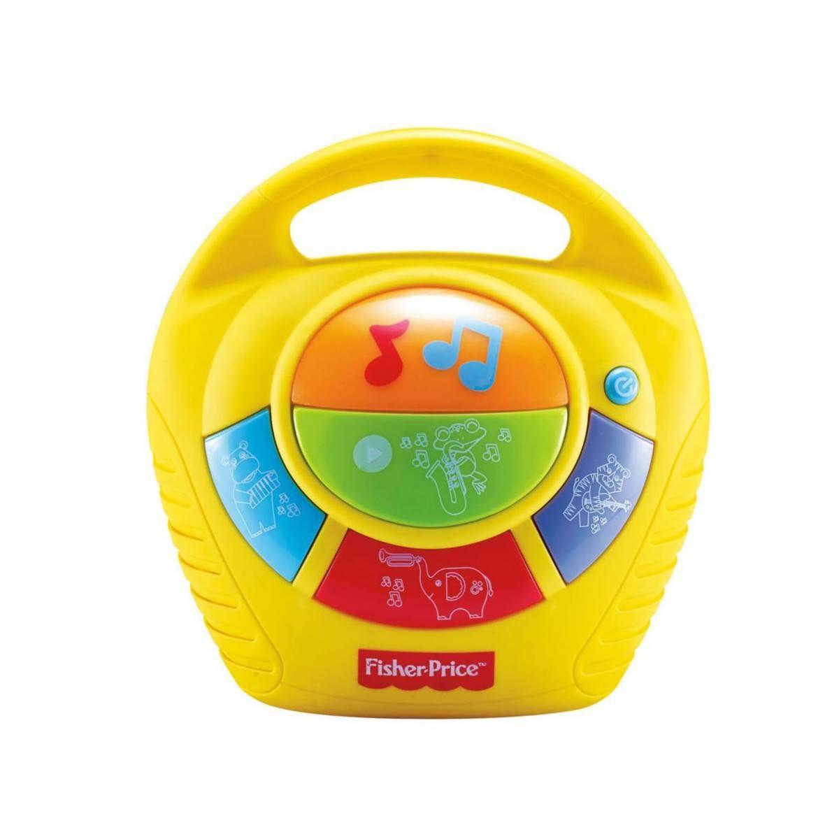 Mi Primera Radio Musical Fisher Price - Amarillo-1