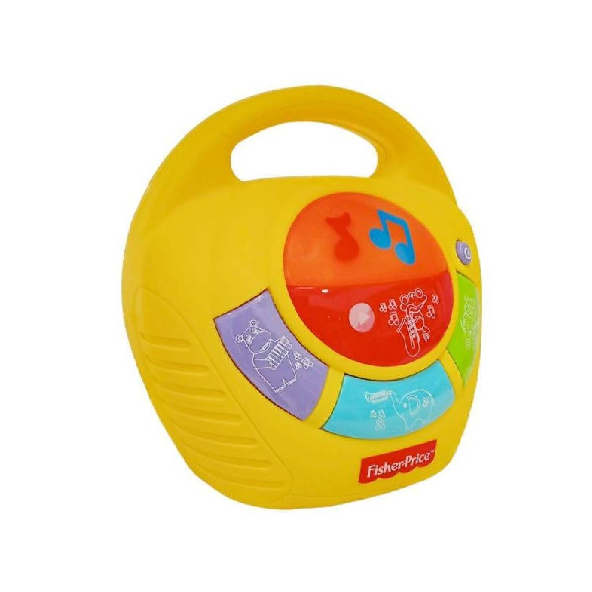 Mi Primera Radio Musical Fisher Price - Amarillo-2