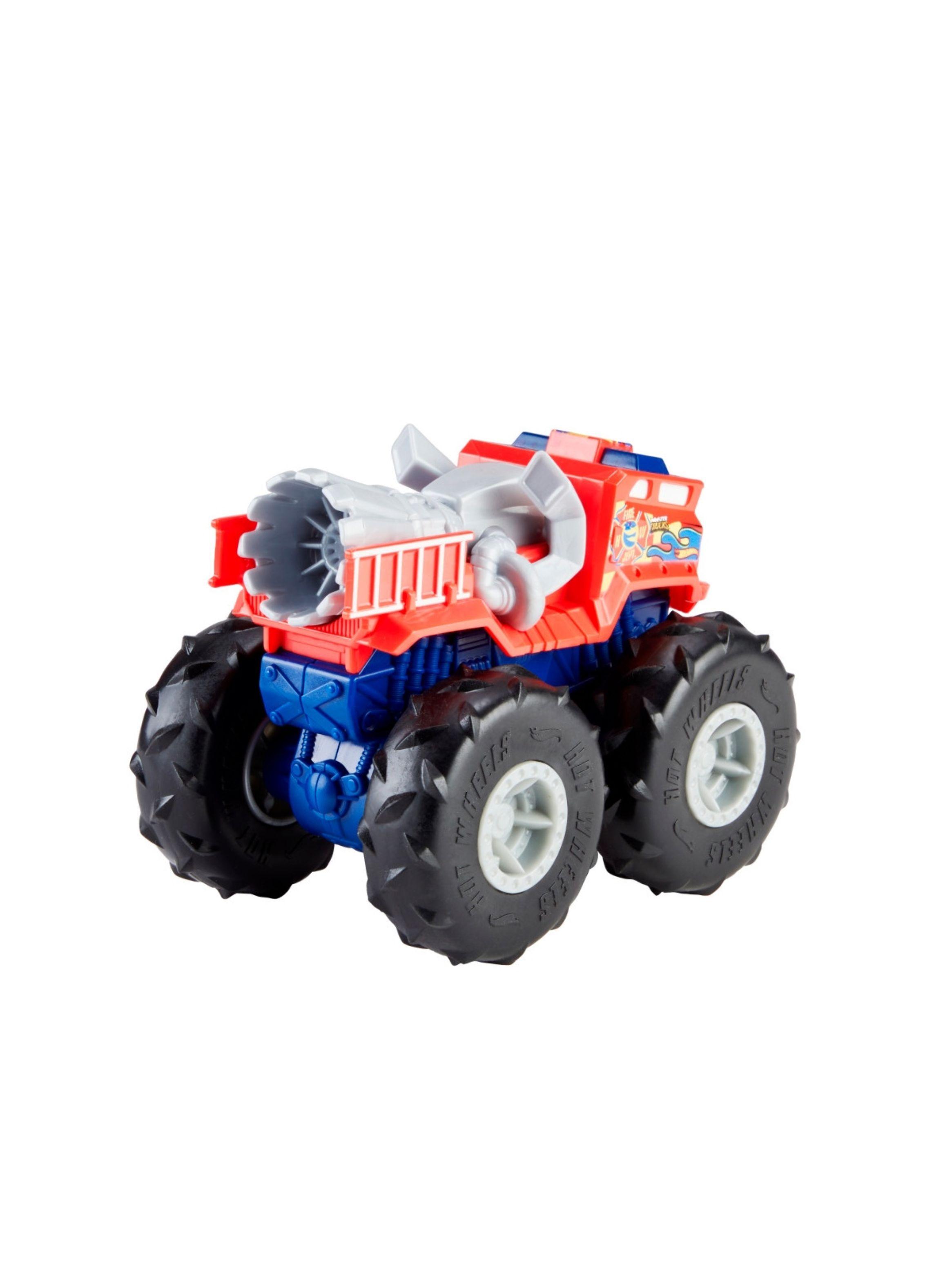 Vehículo Hot Wheels colección Monster Trucks 5 Alarma-1