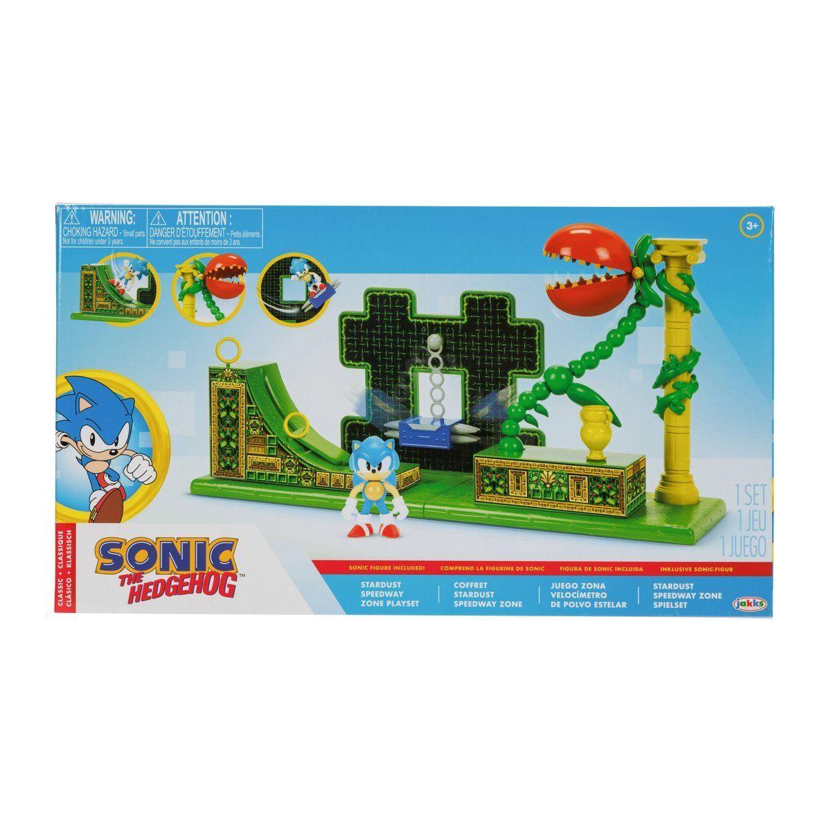PLAYSET PISTA DE CARRERAS STARDUST CON FIGURA SONIC 6 CMS-3