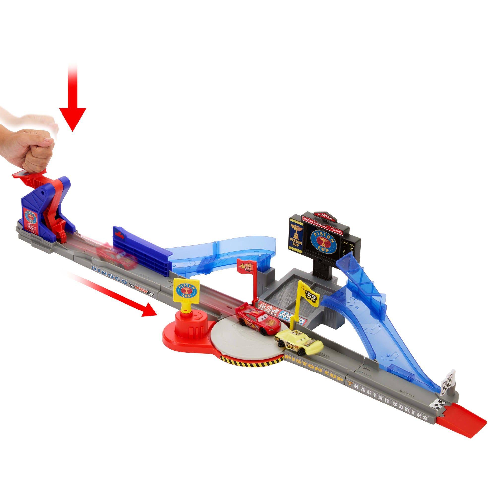 CARS DE DISNEY Y PIXAR PISTA DE ACROBACIAS DE LA COPA PISTÓN-5