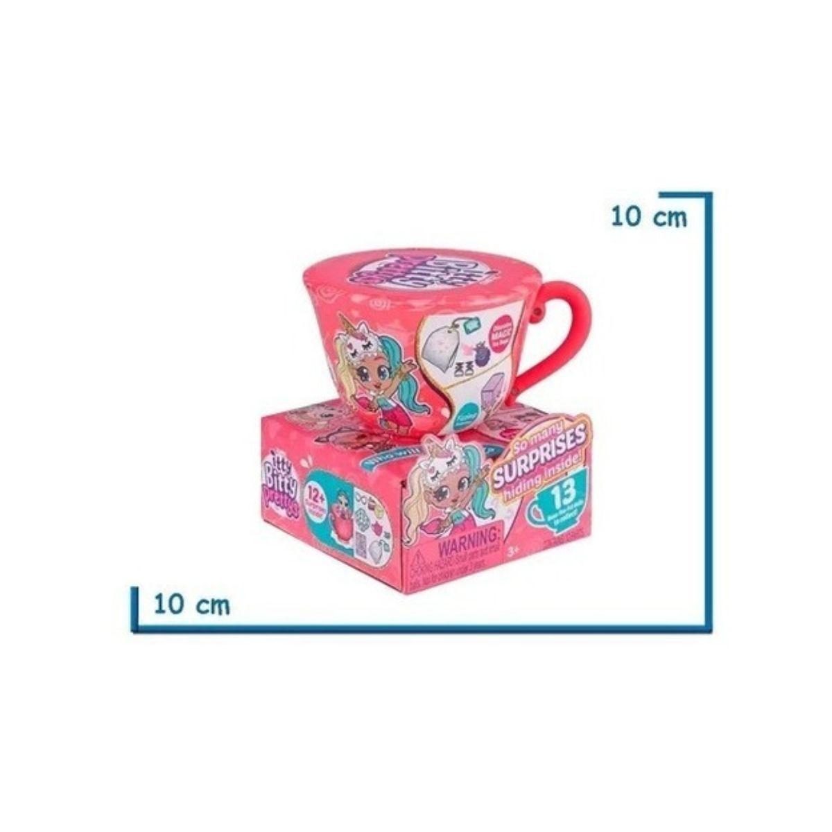 Muñequita Con Accesorios En Tazade Te Itty Bitty Prettys-3