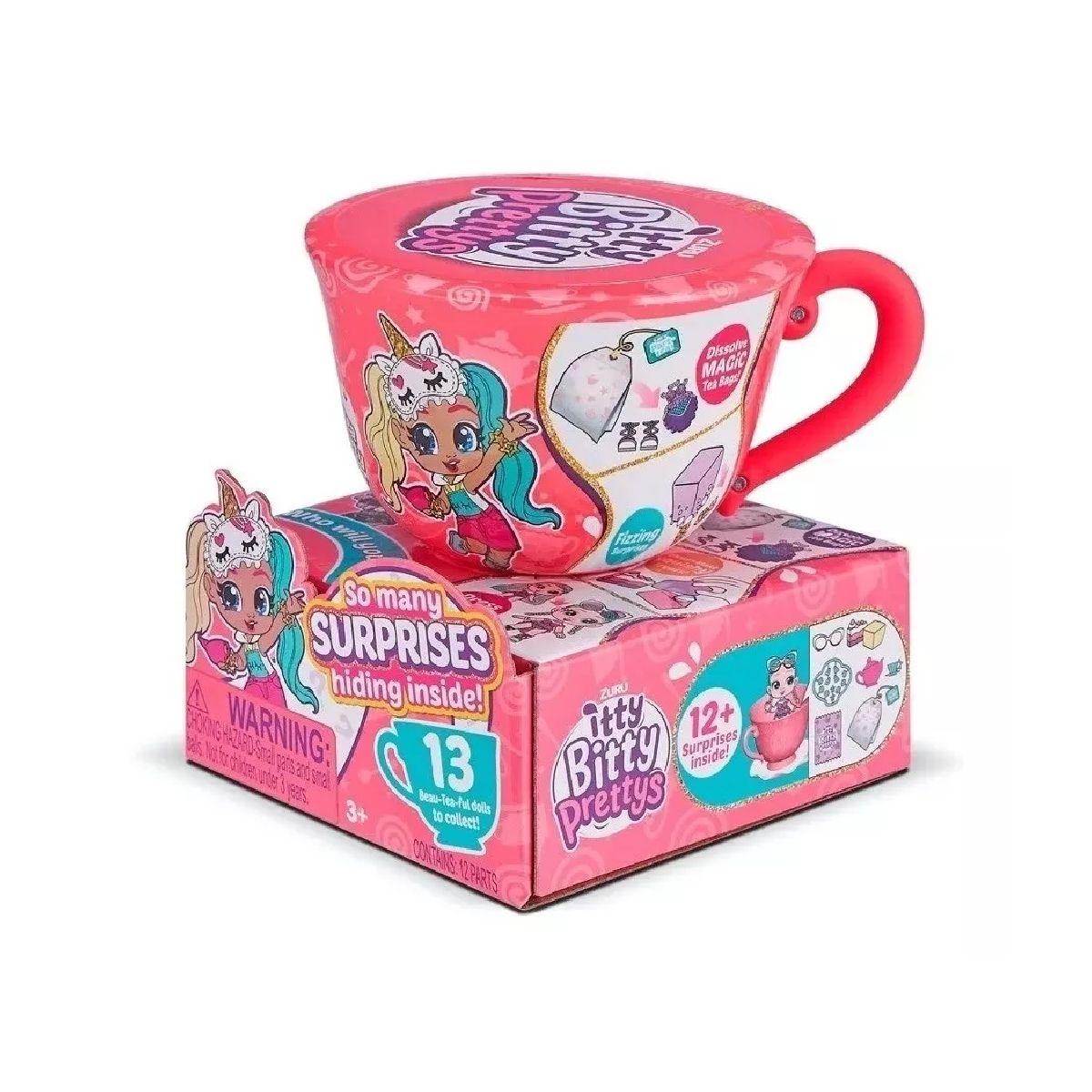 Muñequita Con Accesorios En Tazade Te Itty Bitty Prettys-9