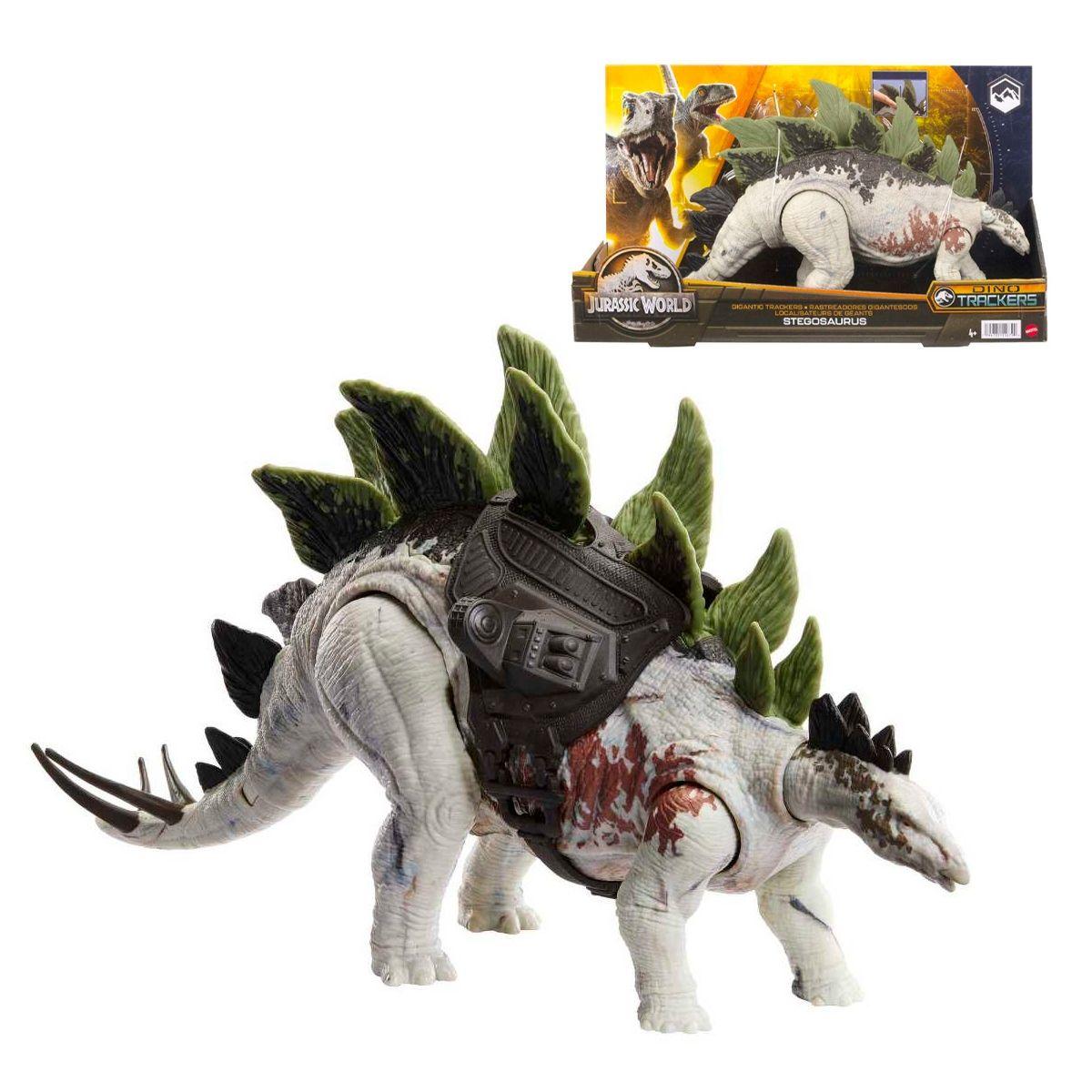 Jurassic World Stegosaurus Rastreadores Gigantes-0