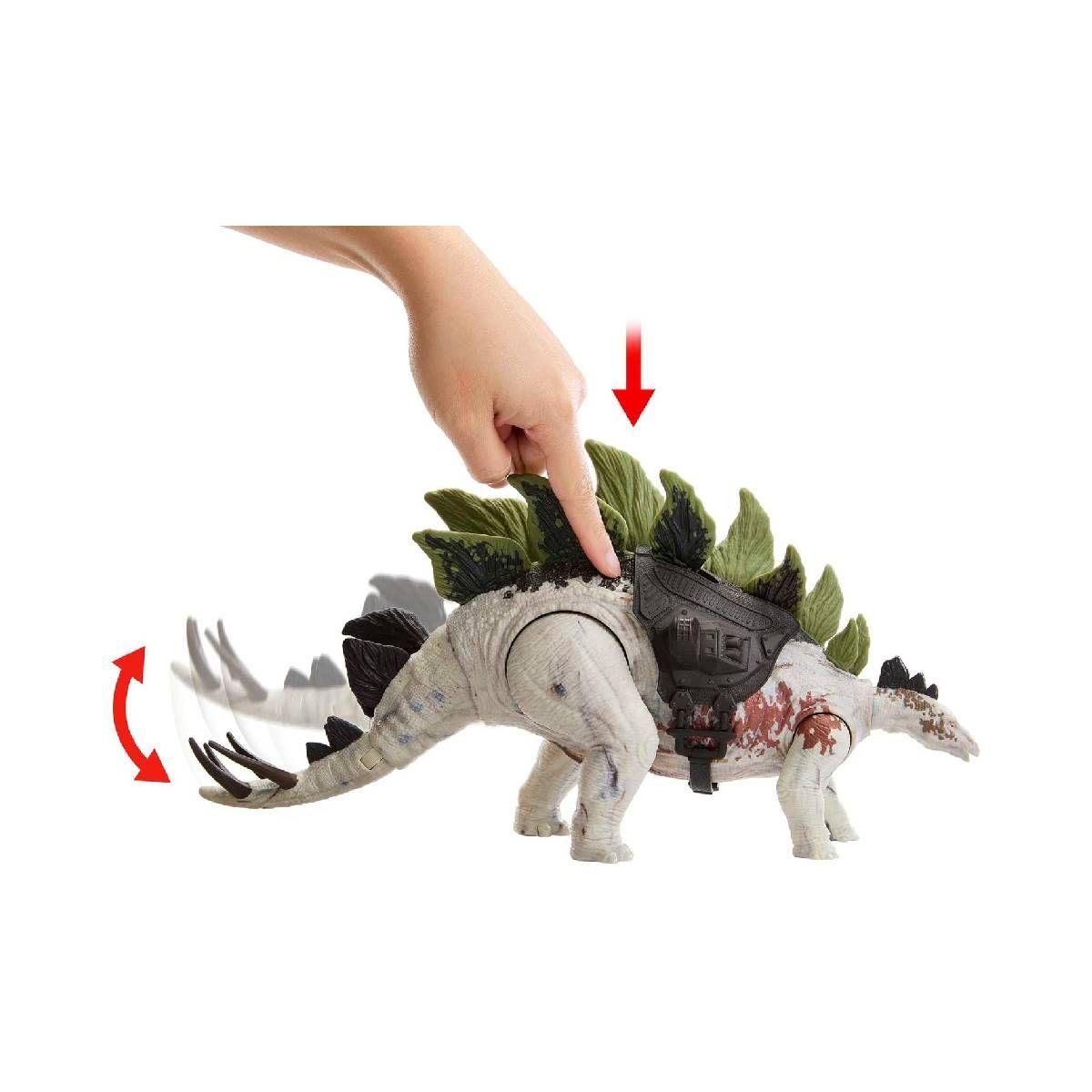 Jurassic World Stegosaurus Rastreadores Gigantes-3