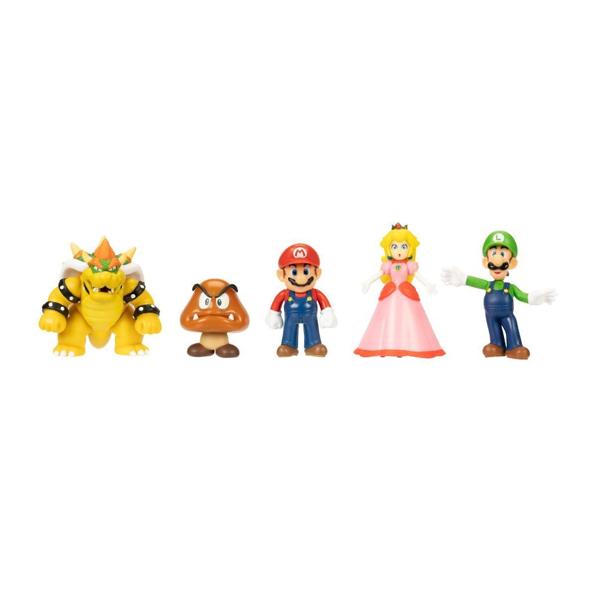 NINTENDO 6 CM  PLAYSET SUPER MARIO BOWSER BARCO DELUXE-4