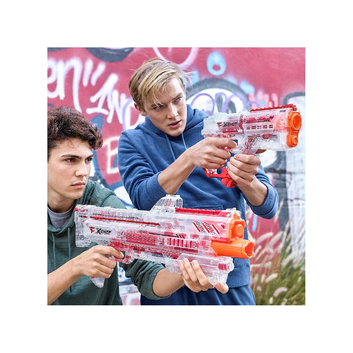 Lanzador Transparente Orbit Con 24 Pelotas X-shot Chaos-2
