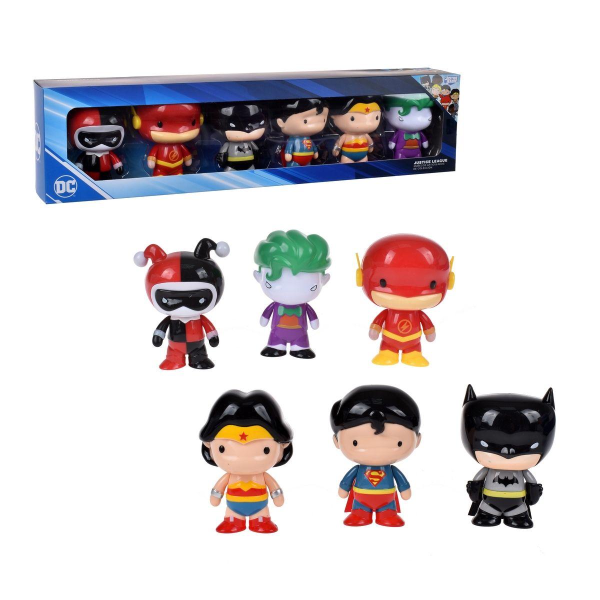 SET DE 6 FIGURAS DE ACCION 10 CM DC COMICS-1