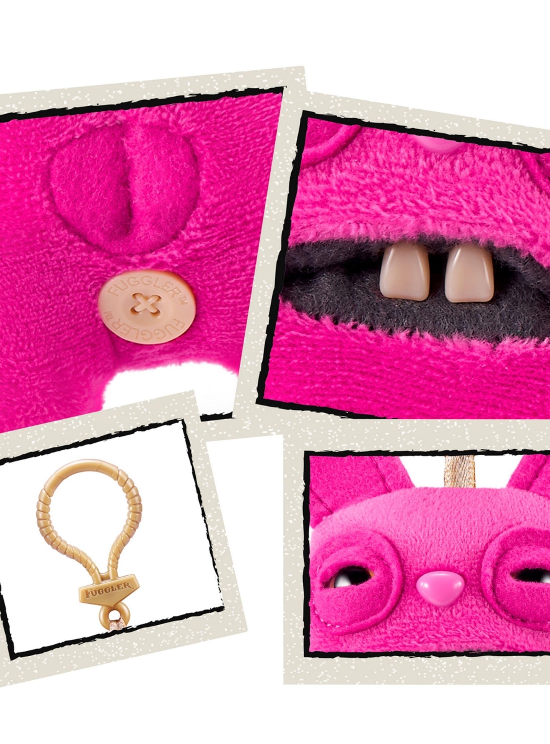 PELUCHE LLAVERO FUGGLERS DE 13 CMS DE ZURU - ROSA-3
