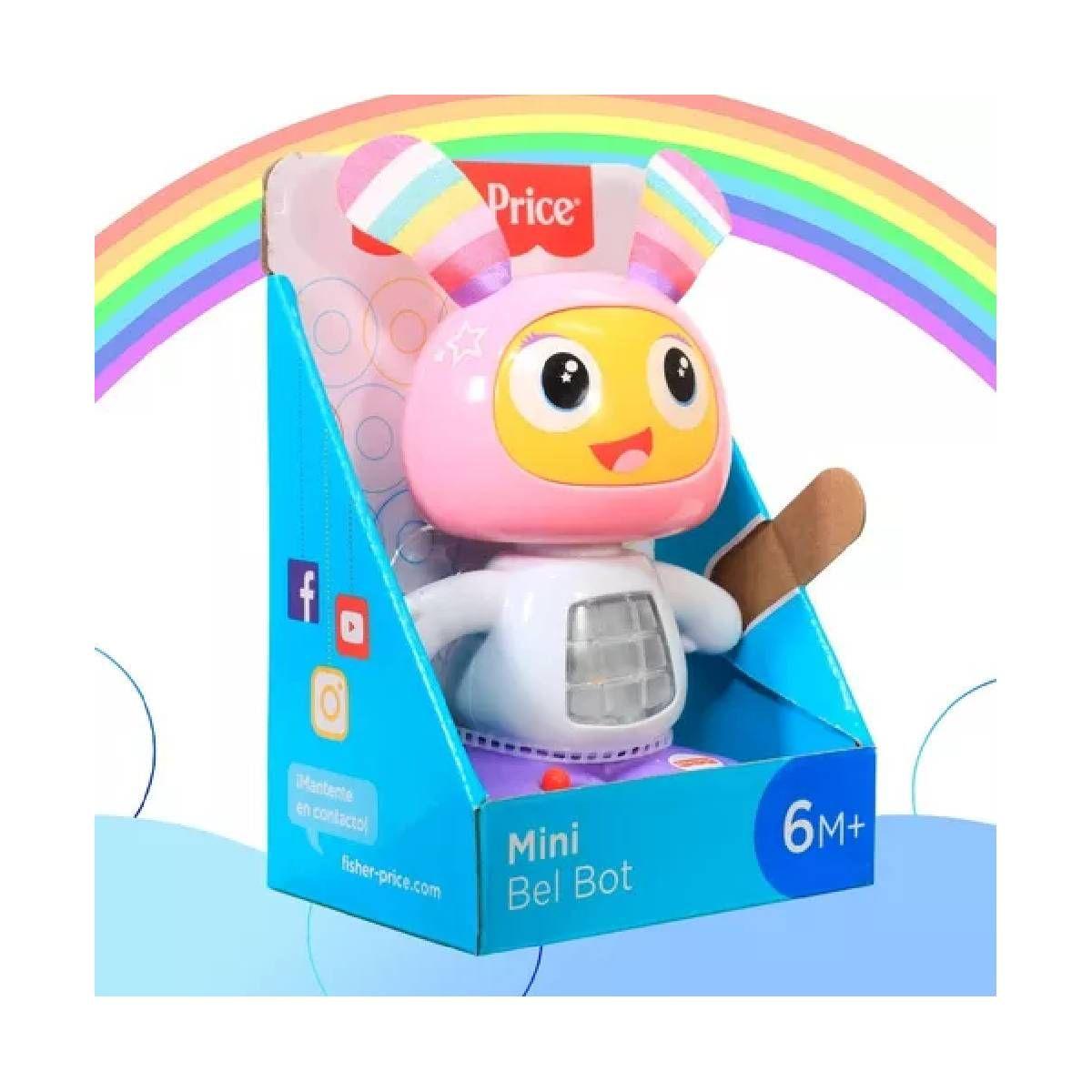 Fisher Price Mini Bi Bot - Rosado-3