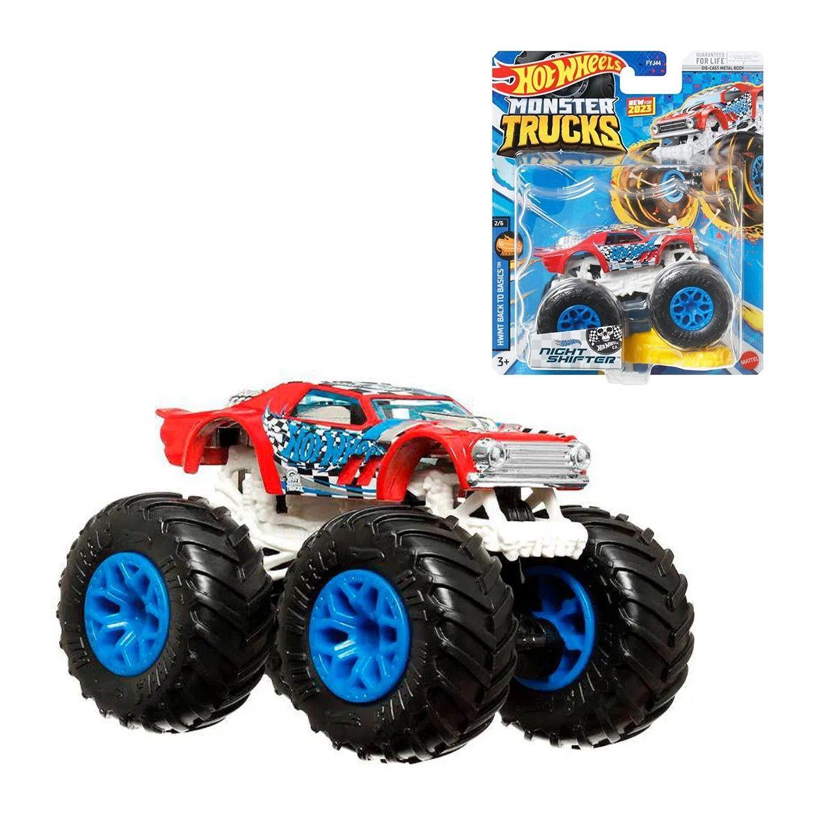 Hot Wheels Monster Truck Escala 1:64 - Night Shifter-0