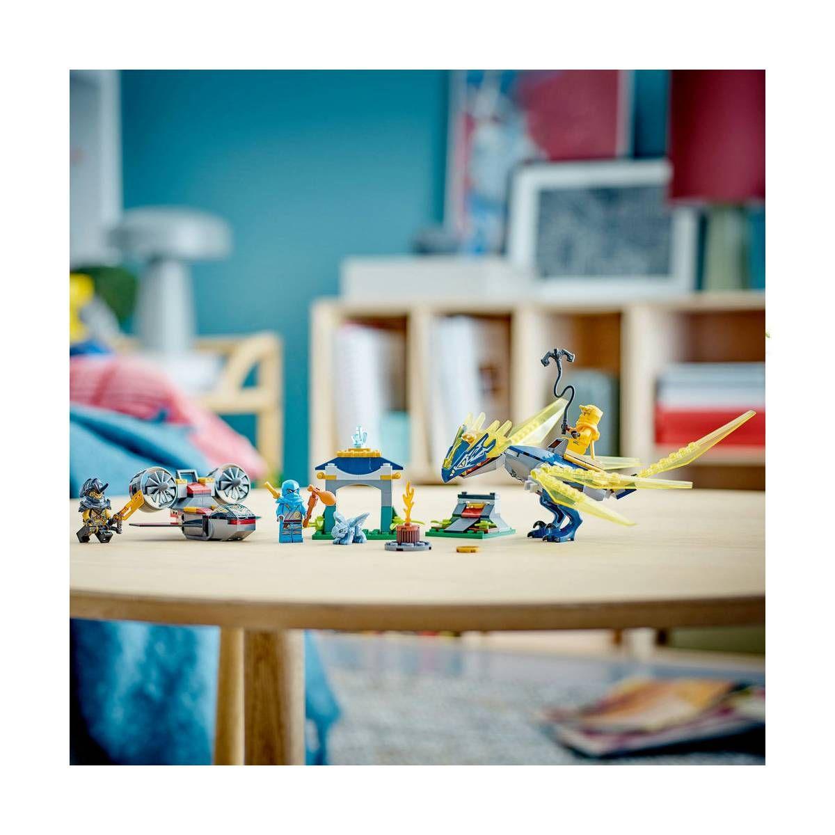 BATALLA POR EL DRAGÓN BEBÉ DE NYA Y ARIN LEGO NINJAGO-2