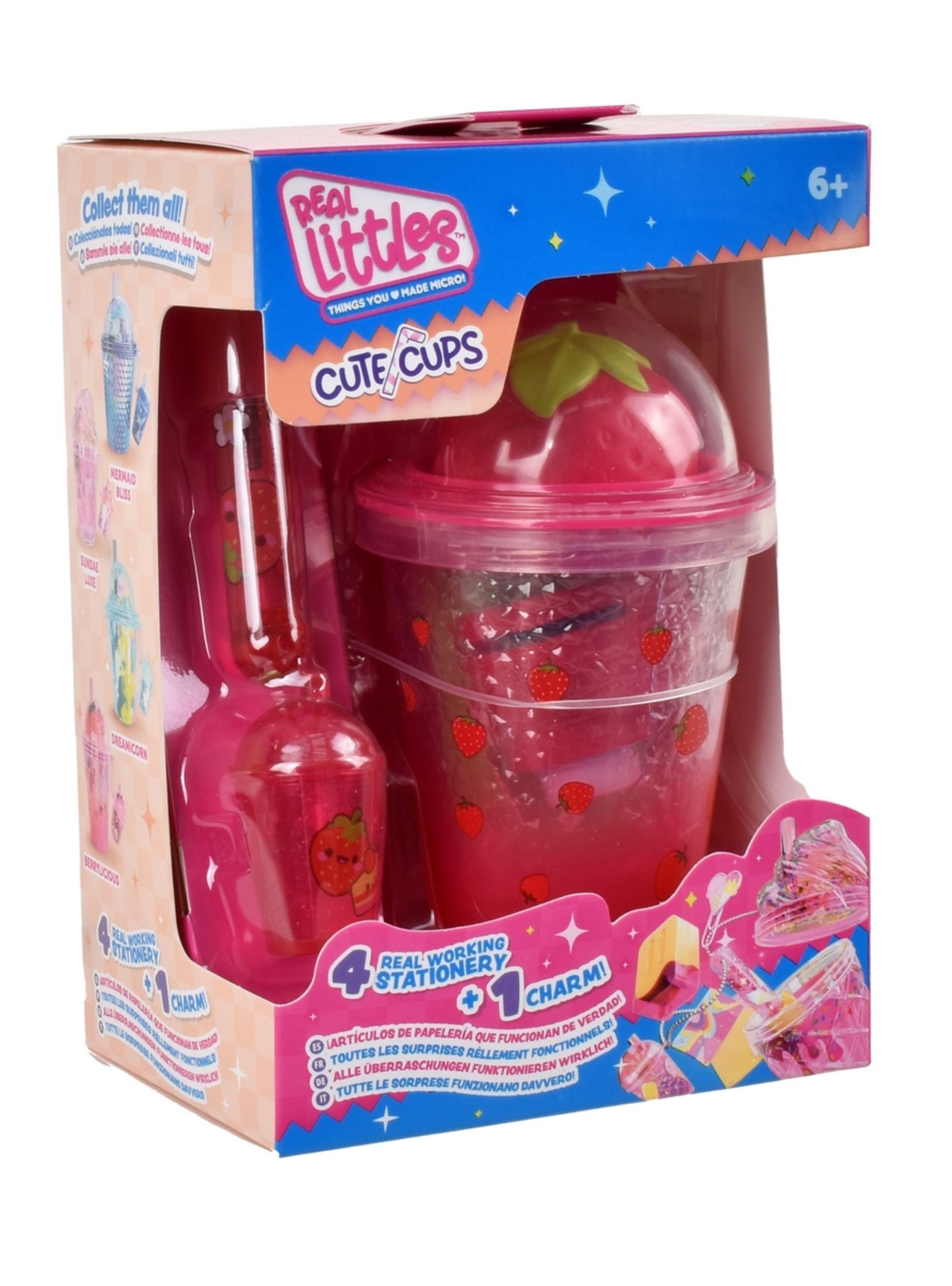 Mini Vasocute Cups Con Acc Real Littles - Berrylicious-2