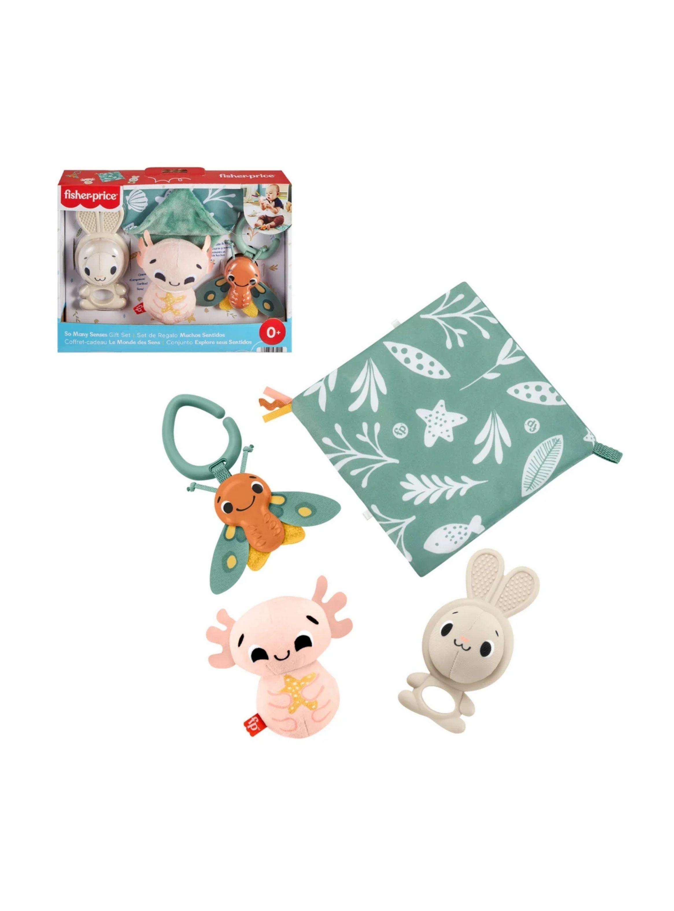 FISHER-PRICE JUGUETE PARA BEBÉS SET REGALOS MUCHOS SENTIDOS-2