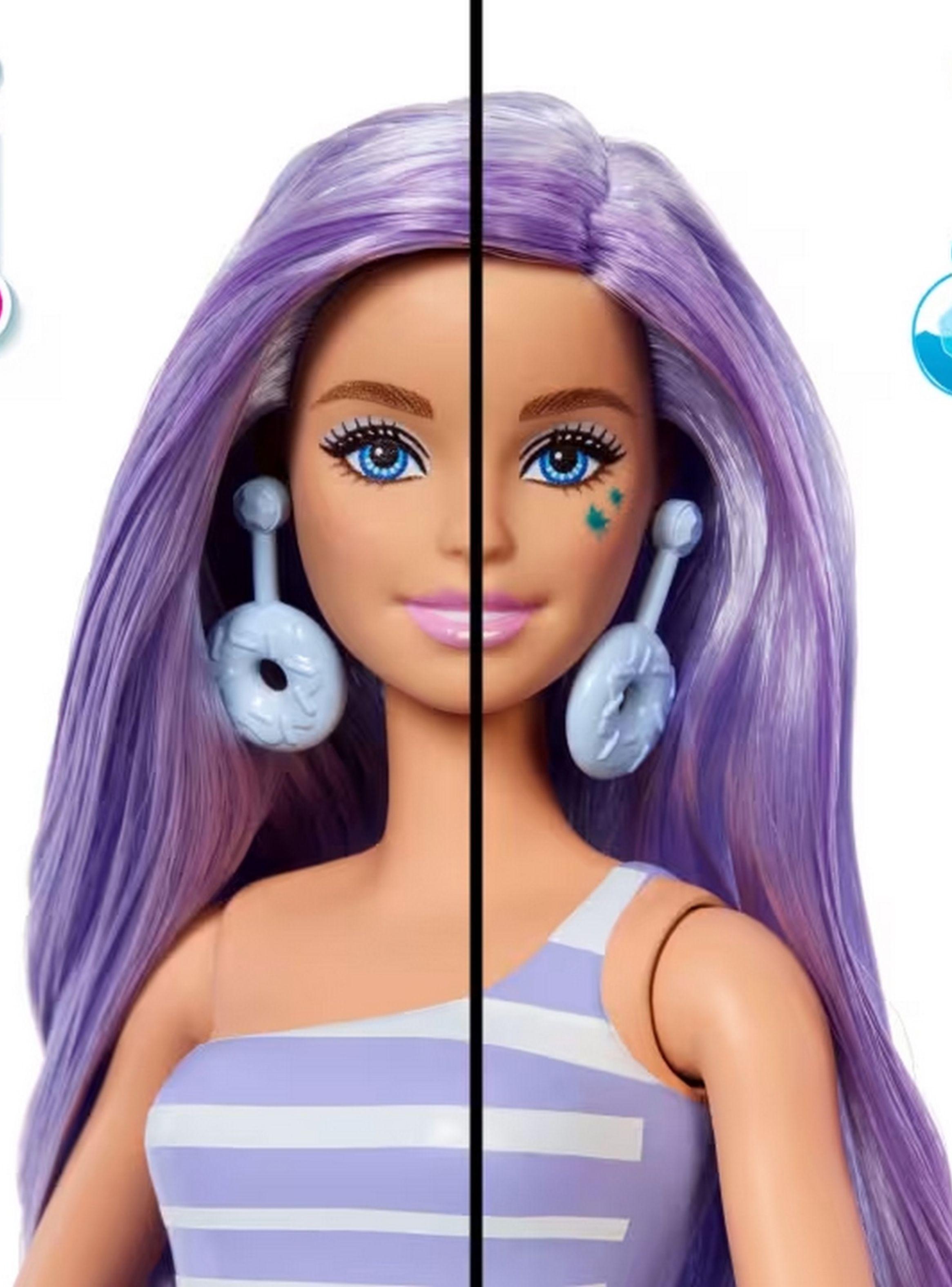 Barbie pop reveal muñeca dulces sorpresas - morado-4