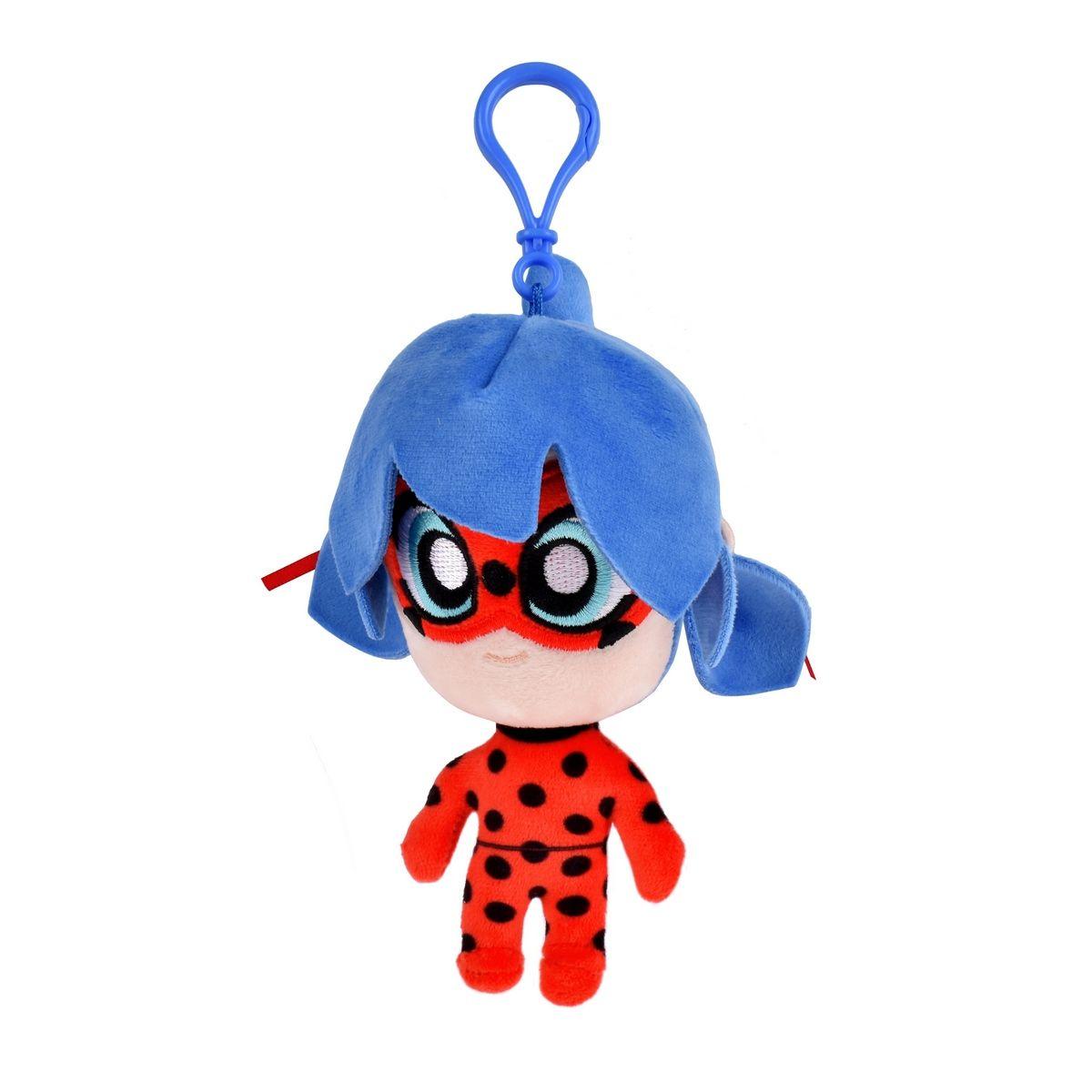 Peluche De 13 Cms Con Clip Para Colgar Miraculous - Ladybug-0
