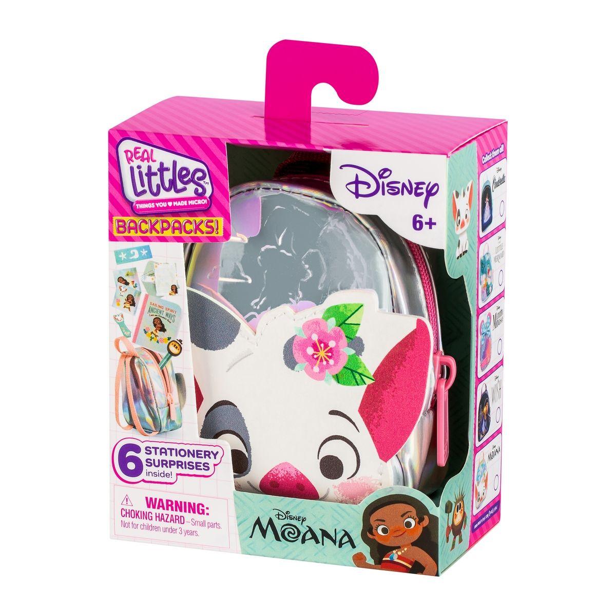 Mochila Disney Con Accesorios Real Littles - Moana-2