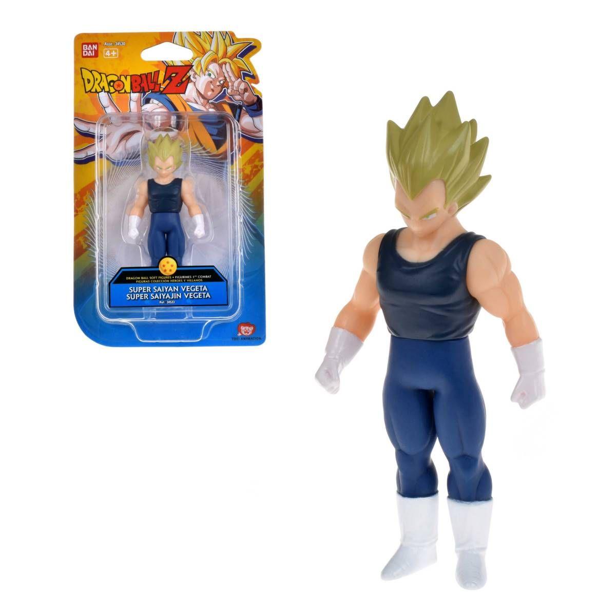 Figura Soft 10 Cm Dragon Ball Z - Super Saiyan Vegeta-0