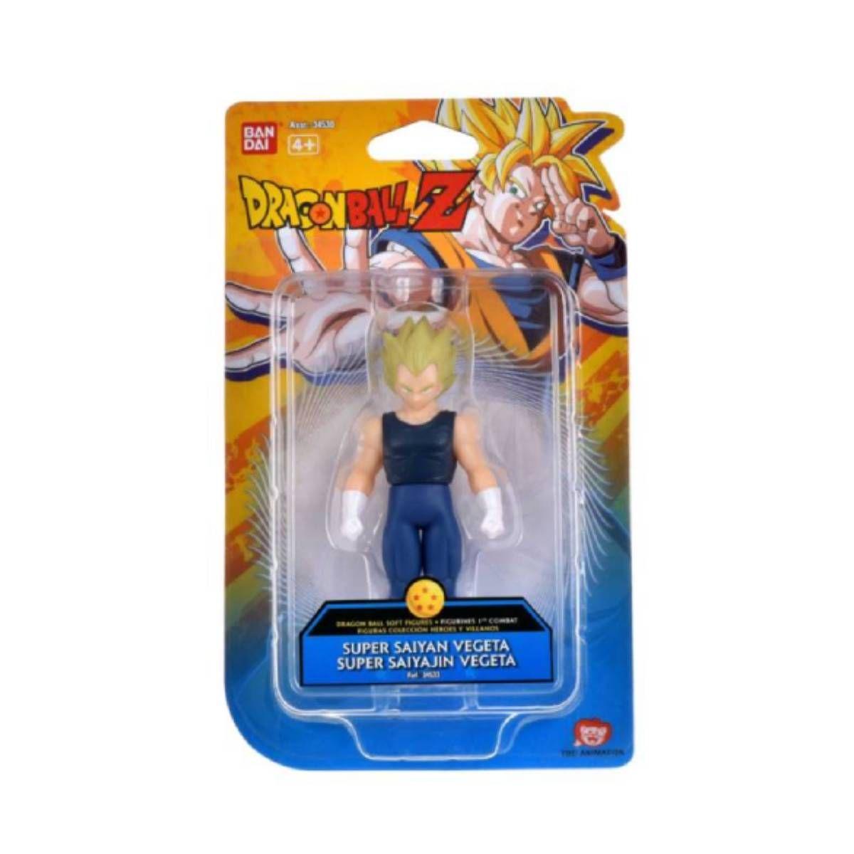 Figura Soft 10 Cm Dragon Ball Z - Super Saiyan Vegeta-2