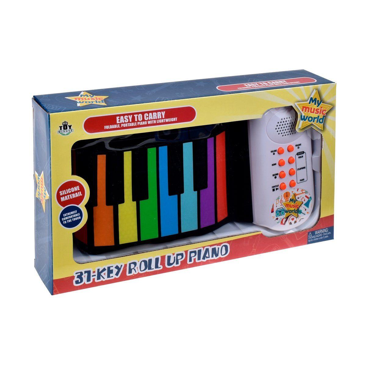 PIANO DE GOMA ENROLLABLE DE 31 TECLAS-2