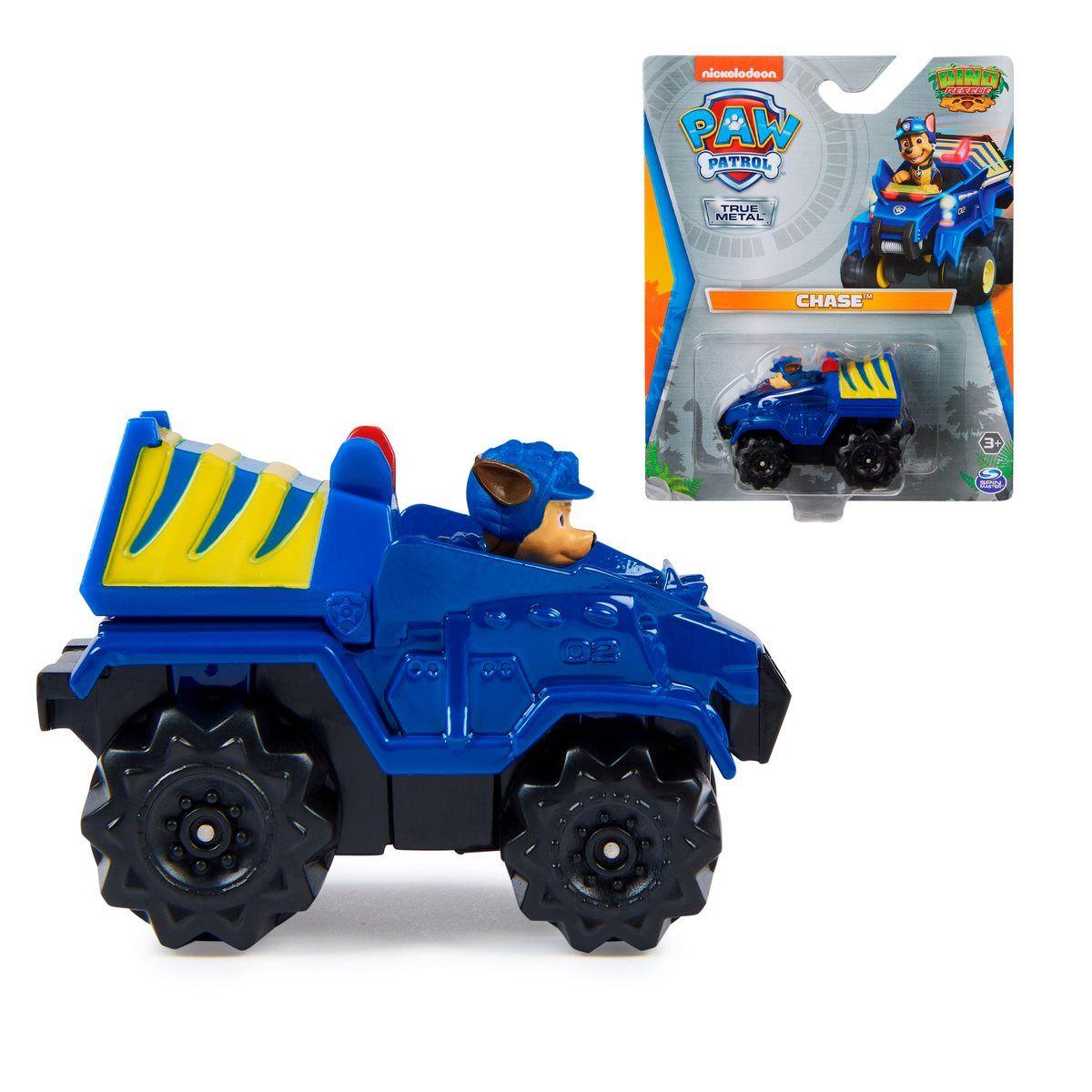 PAW PATROL DIE-CAST VEHICULOS - CHASE DINO-0