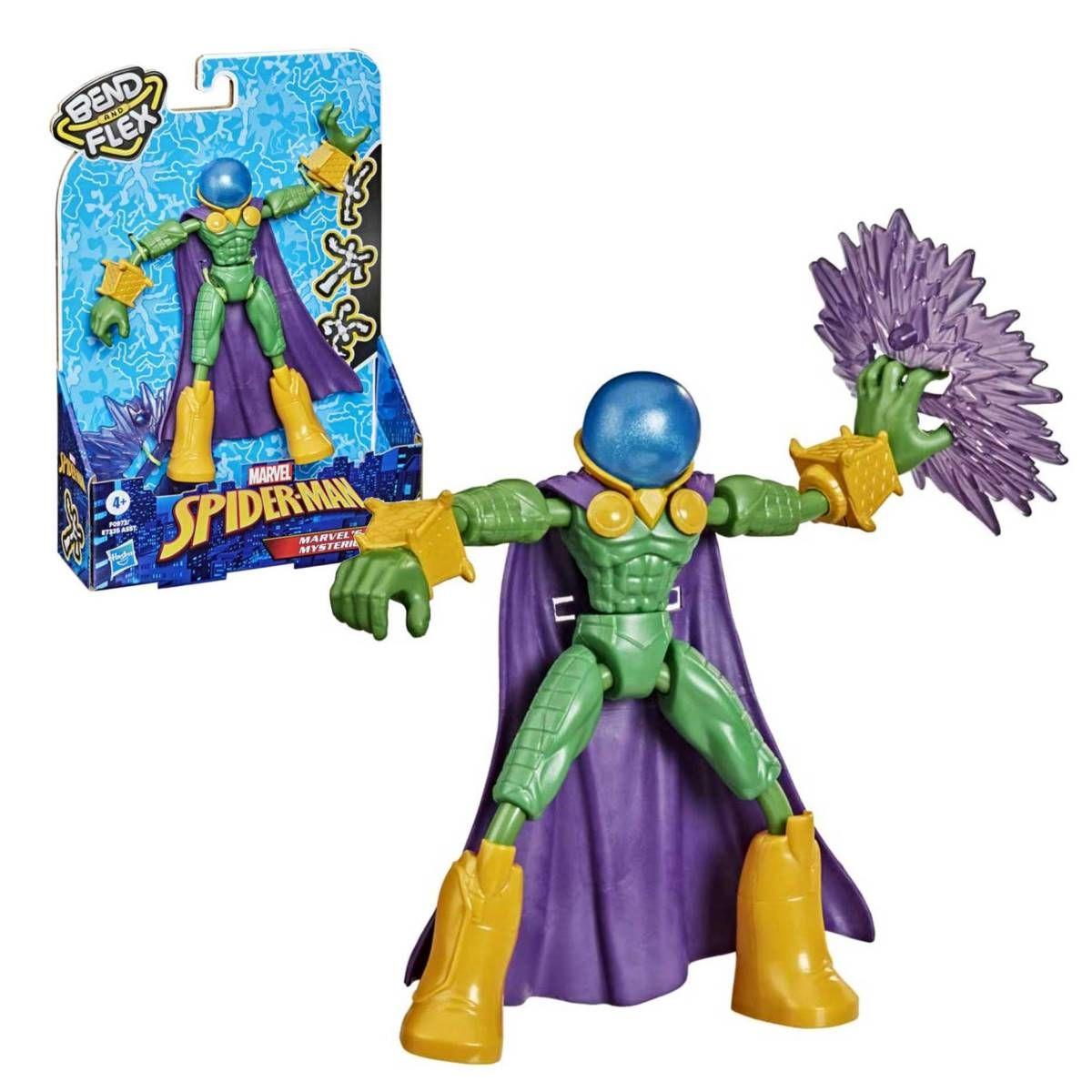 Avengers Spiderman Doblar Y Flexionar - Marvels Misterio-0