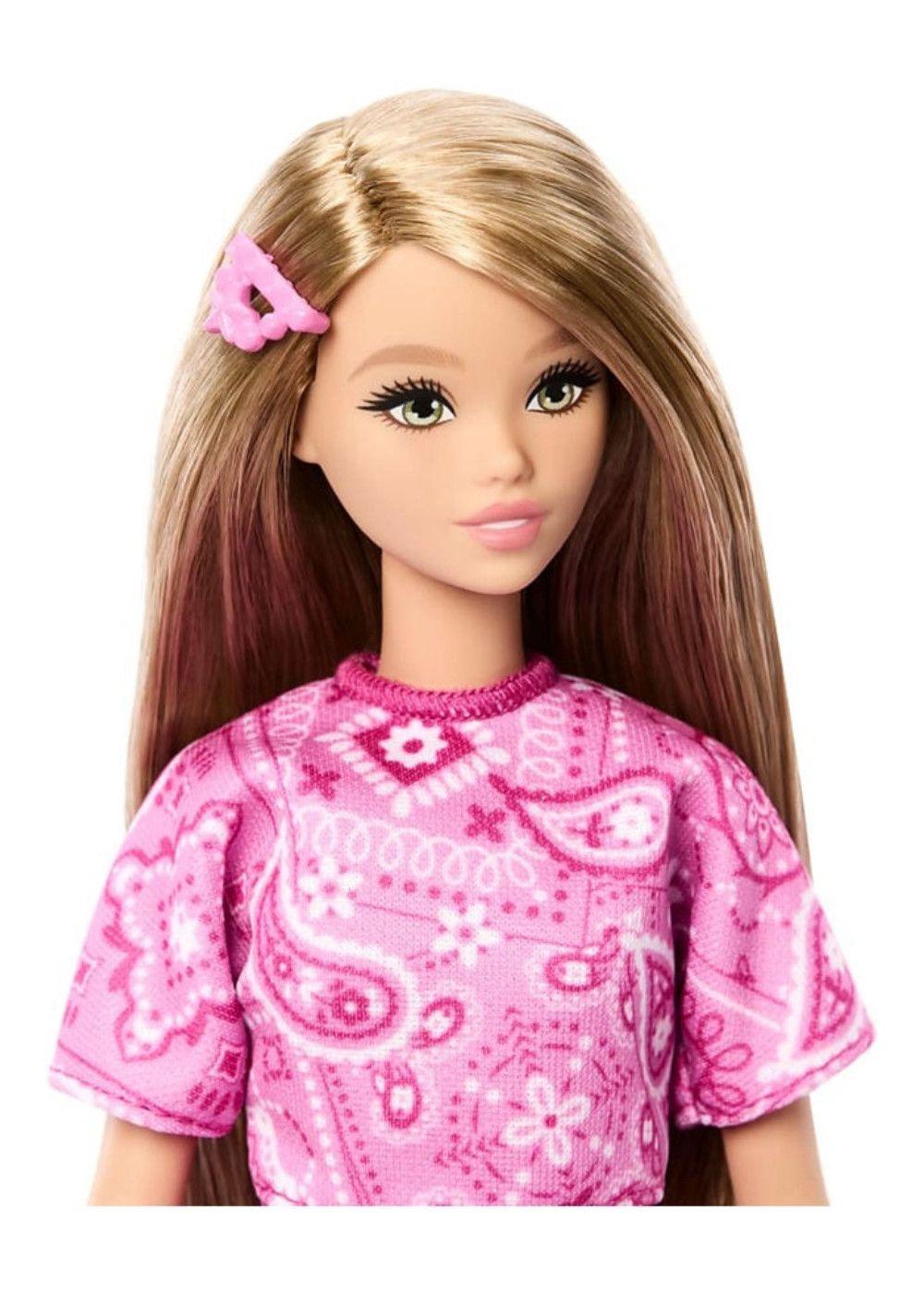 BARBIE FASHIONISTAS - BARBIE N°249 CONJUNTO PAISLEY-1
