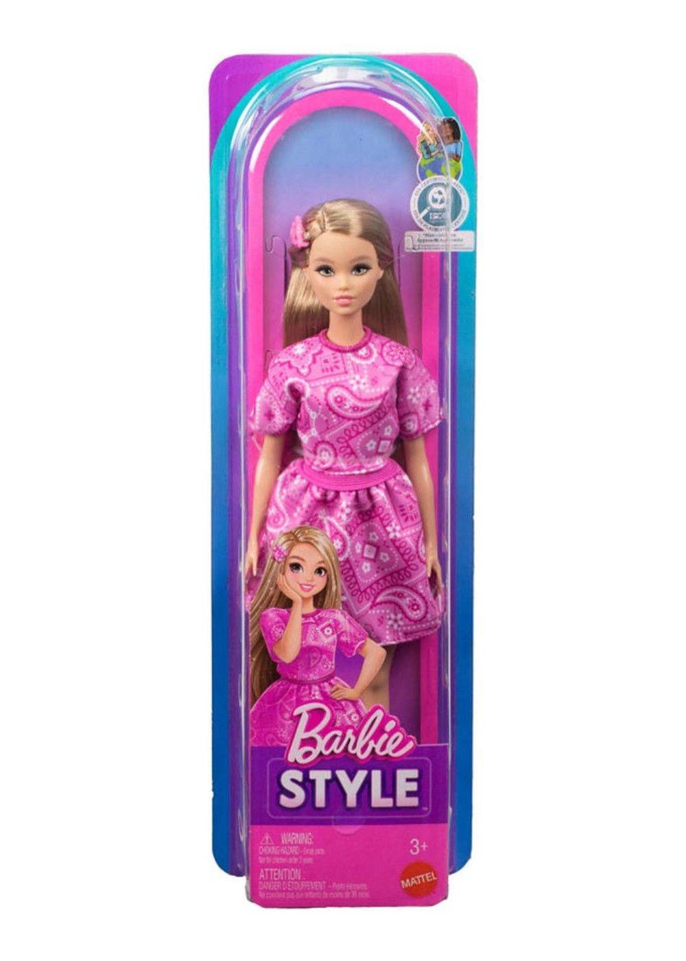 BARBIE FASHIONISTAS - BARBIE N°249 CONJUNTO PAISLEY-4