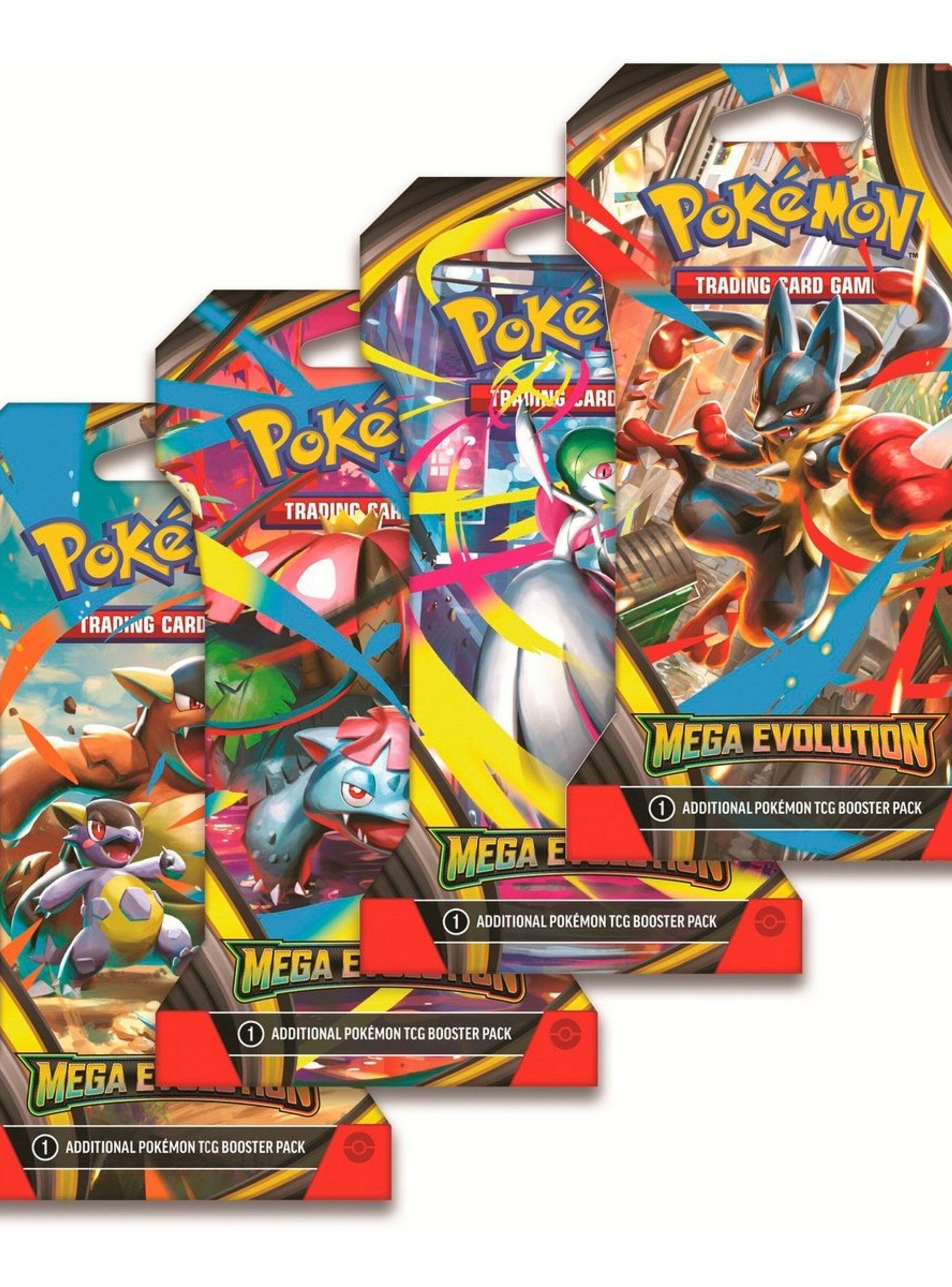 Pokemon TCG Mega Evolution Sleeved Booster Ing-0