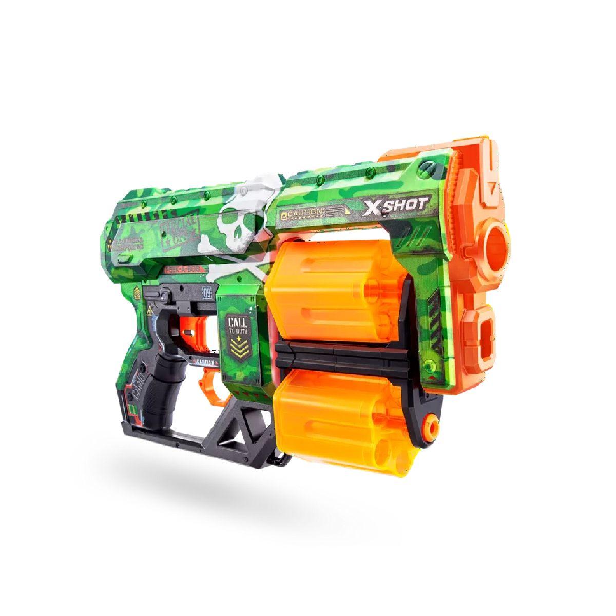 Lanza Dardos Dread Skins Con 12 Dardos X-Shot - Camo-5