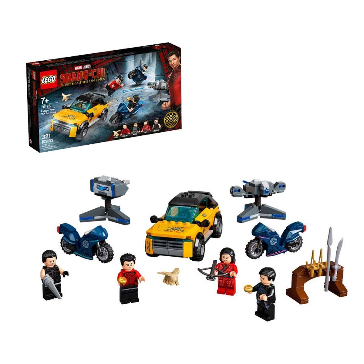 Escape De Los Diez Anillos Lego Marvel-0