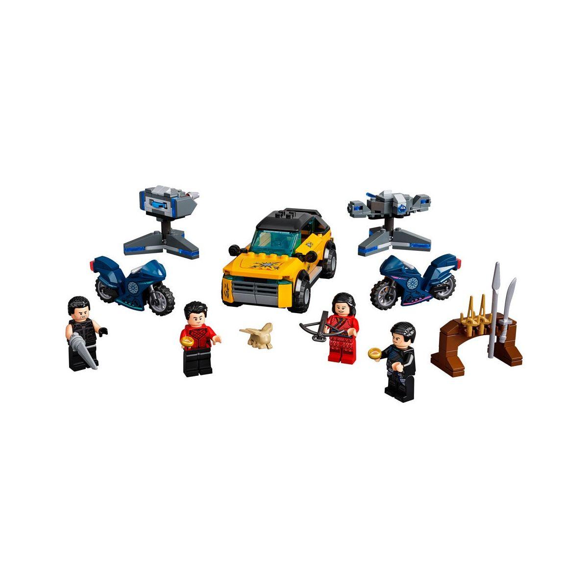 Escape De Los Diez Anillos Lego Marvel-5