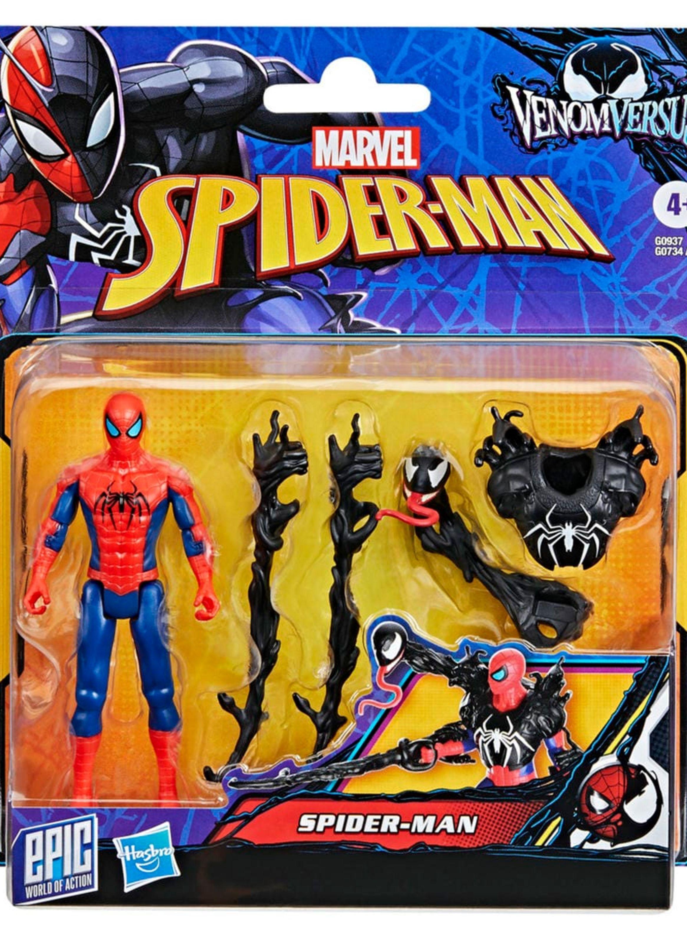 Figura de acción spiderman epic world of action venomversus-2
