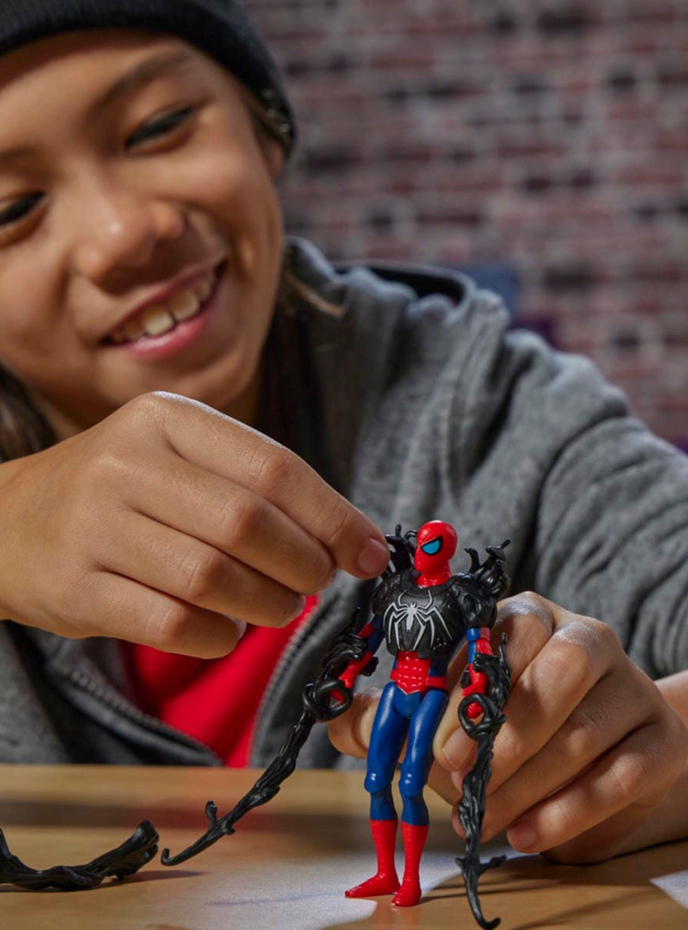 Figura de acción spiderman epic world of action venomversus-5