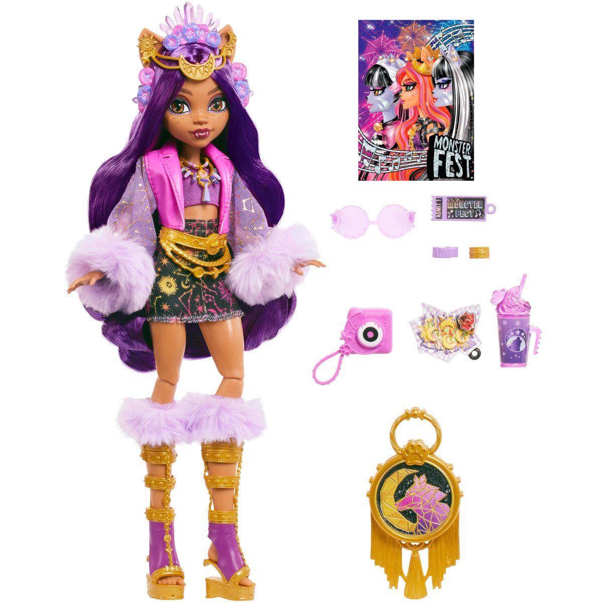MONSTER HIGH MUÑECA CLAWDEEN FESTIVAL DEL TERROR-2