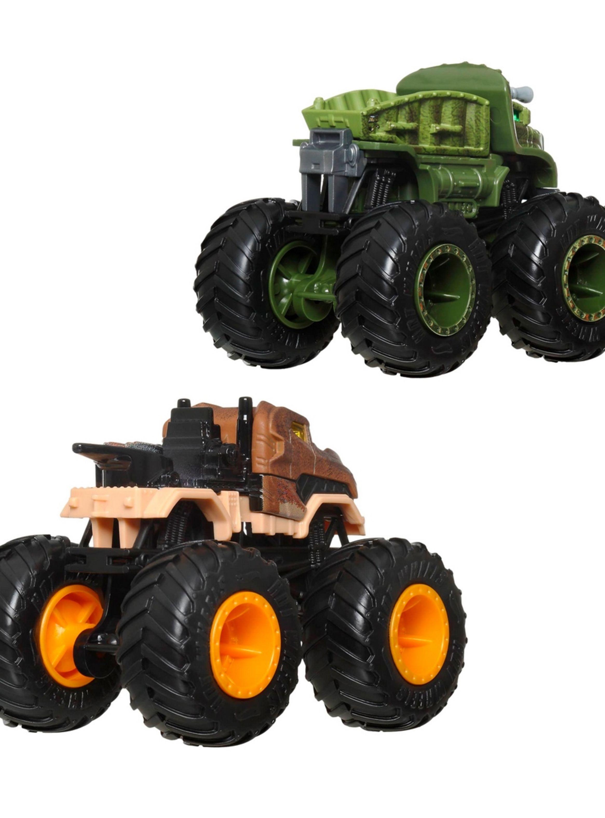 Hot Wheels M.Trucks Escala 1:64 - Rex Vs Triceratops-2