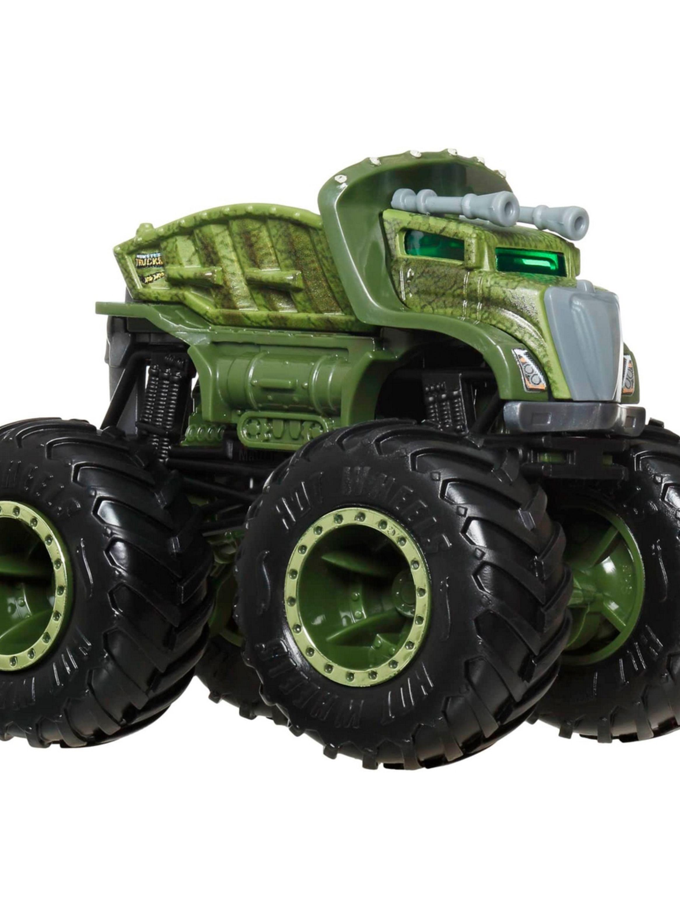 Hot Wheels M.Trucks Escala 1:64 - Rex Vs Triceratops-3