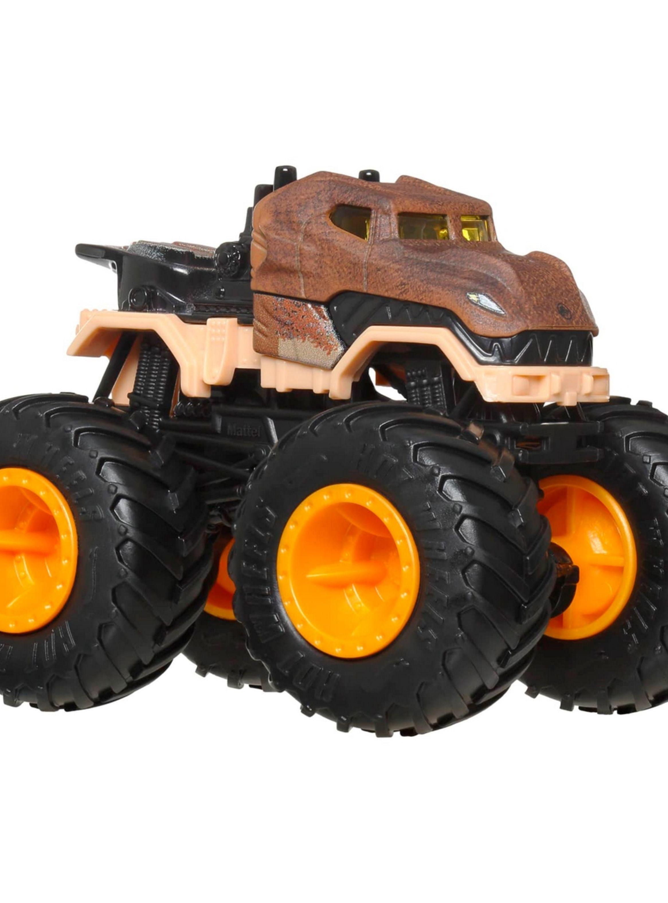 Hot Wheels M.Trucks Escala 1:64 - Rex Vs Triceratops-4