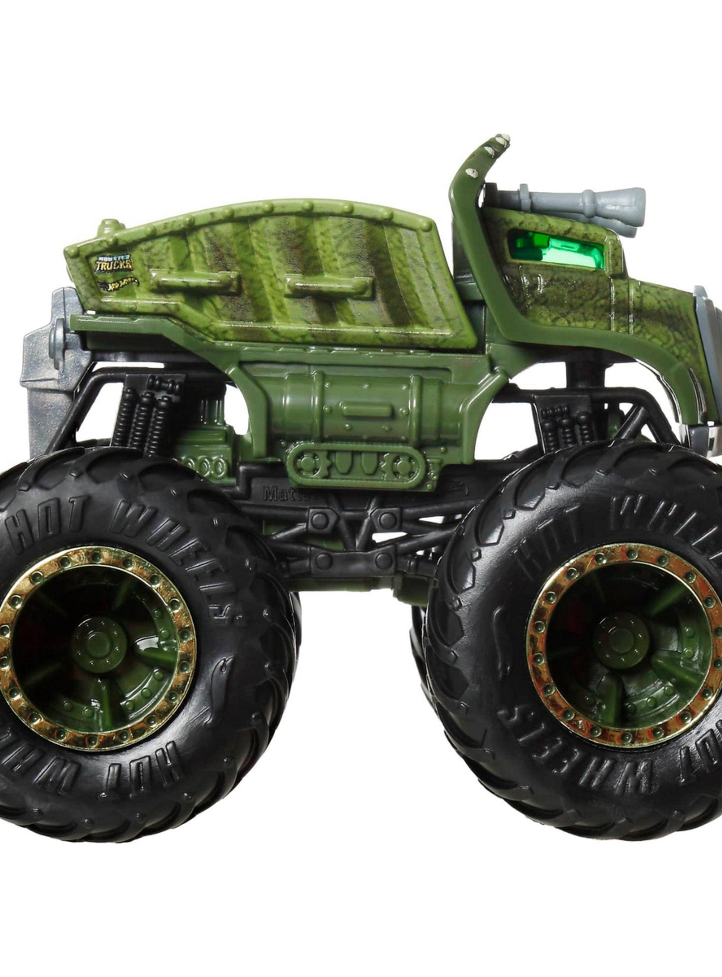 Hot Wheels M.Trucks Escala 1:64 - Rex Vs Triceratops-5