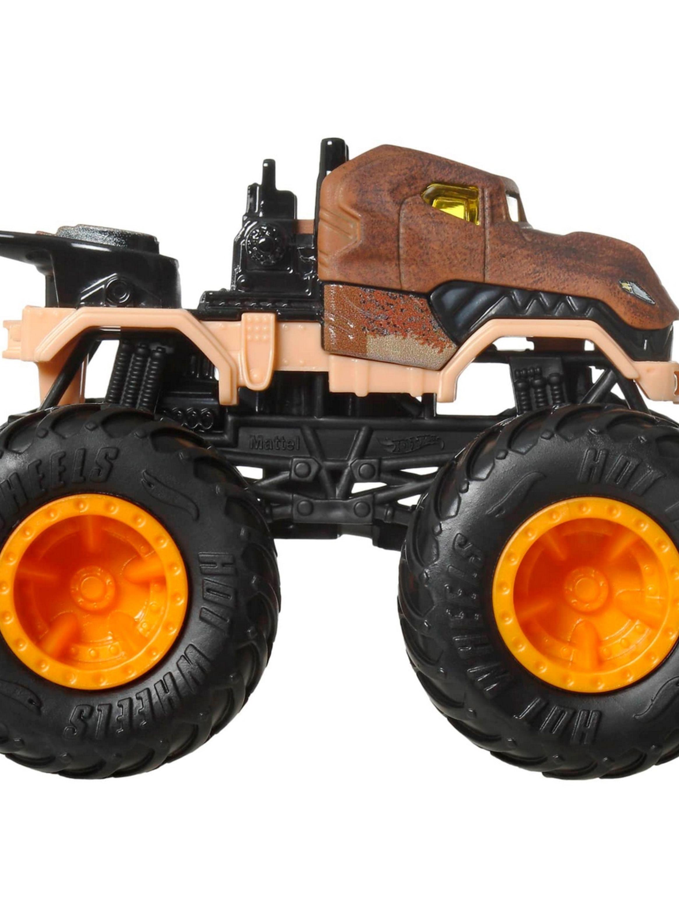 Hot Wheels M.Trucks Escala 1:64 - Rex Vs Triceratops-6