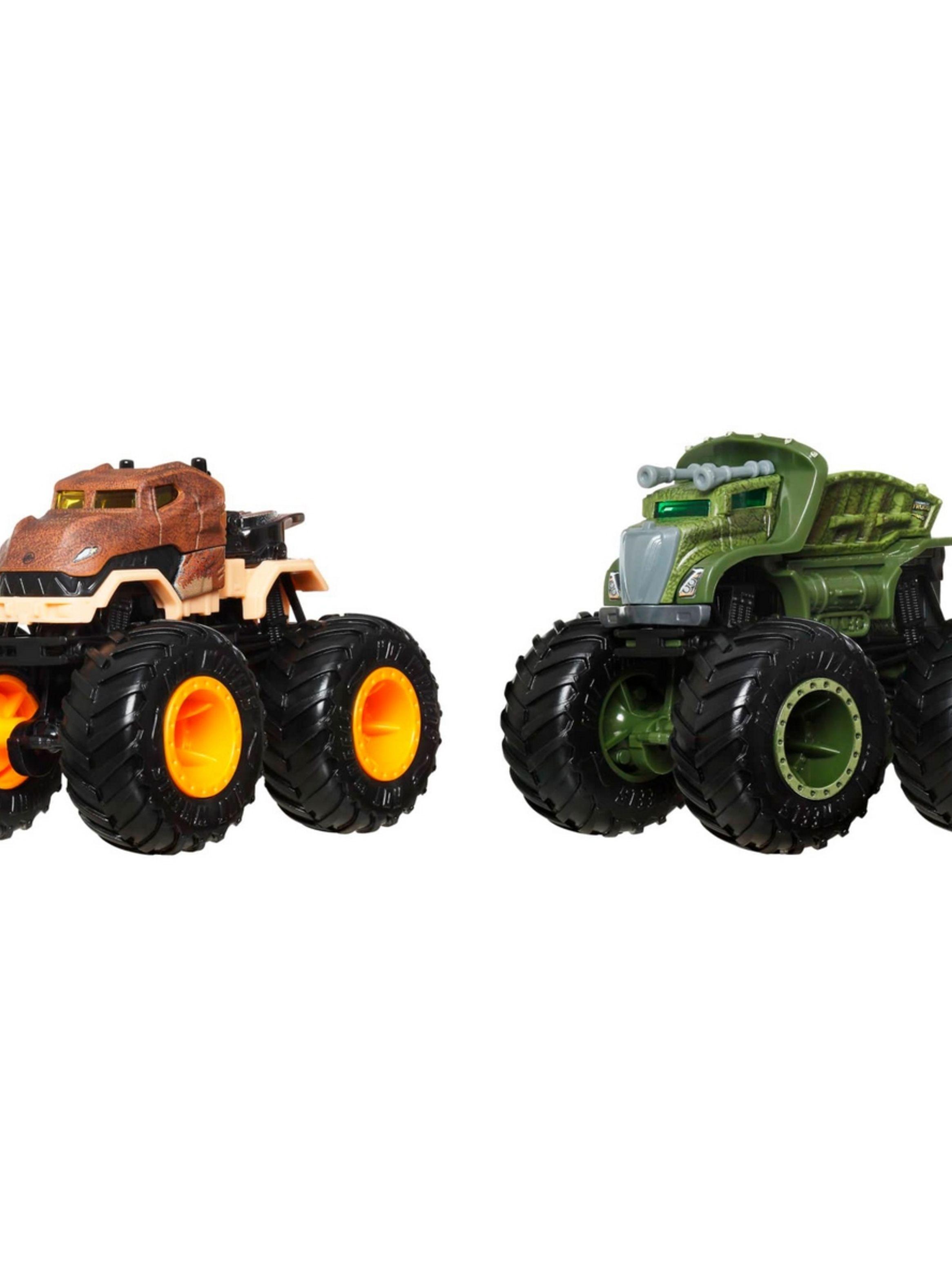 Hot Wheels M.Trucks Escala 1:64 - Rex Vs Triceratops-7