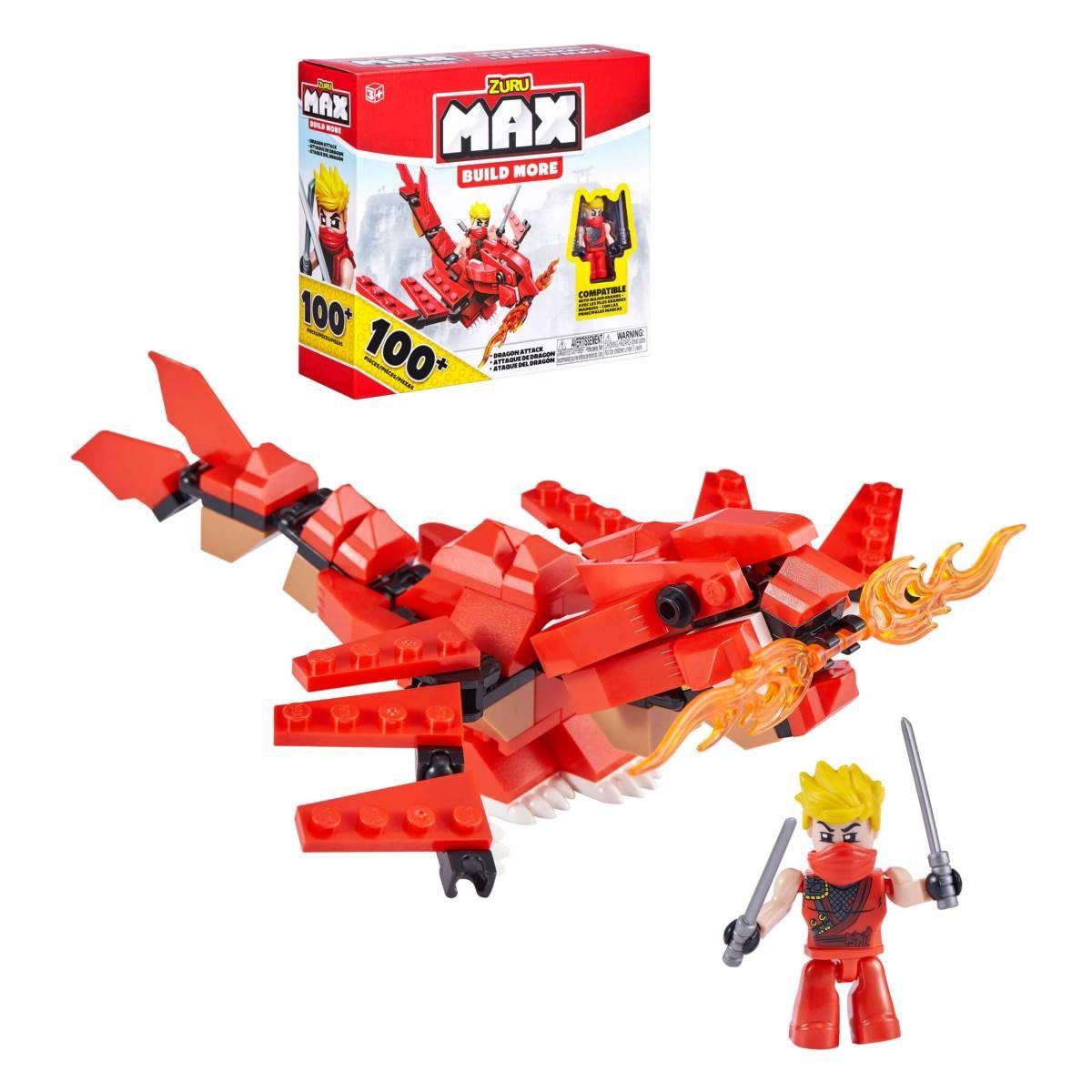 Set De 100 Bloques Max - Ataque Del Dragon-0