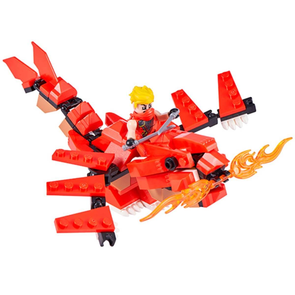 Set De 100 Bloques Max - Ataque Del Dragon-1